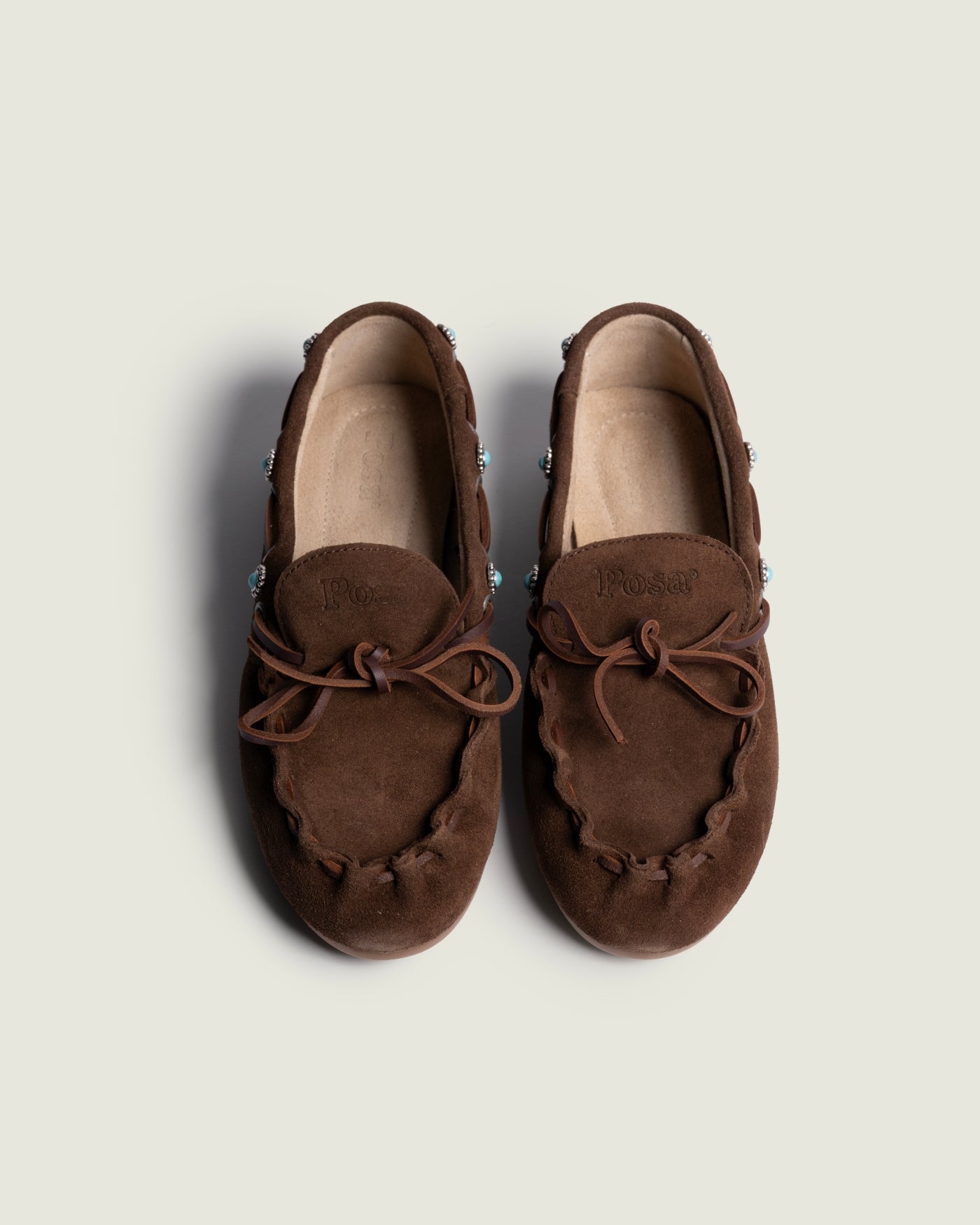 Boat Loafer Western | Dark brown