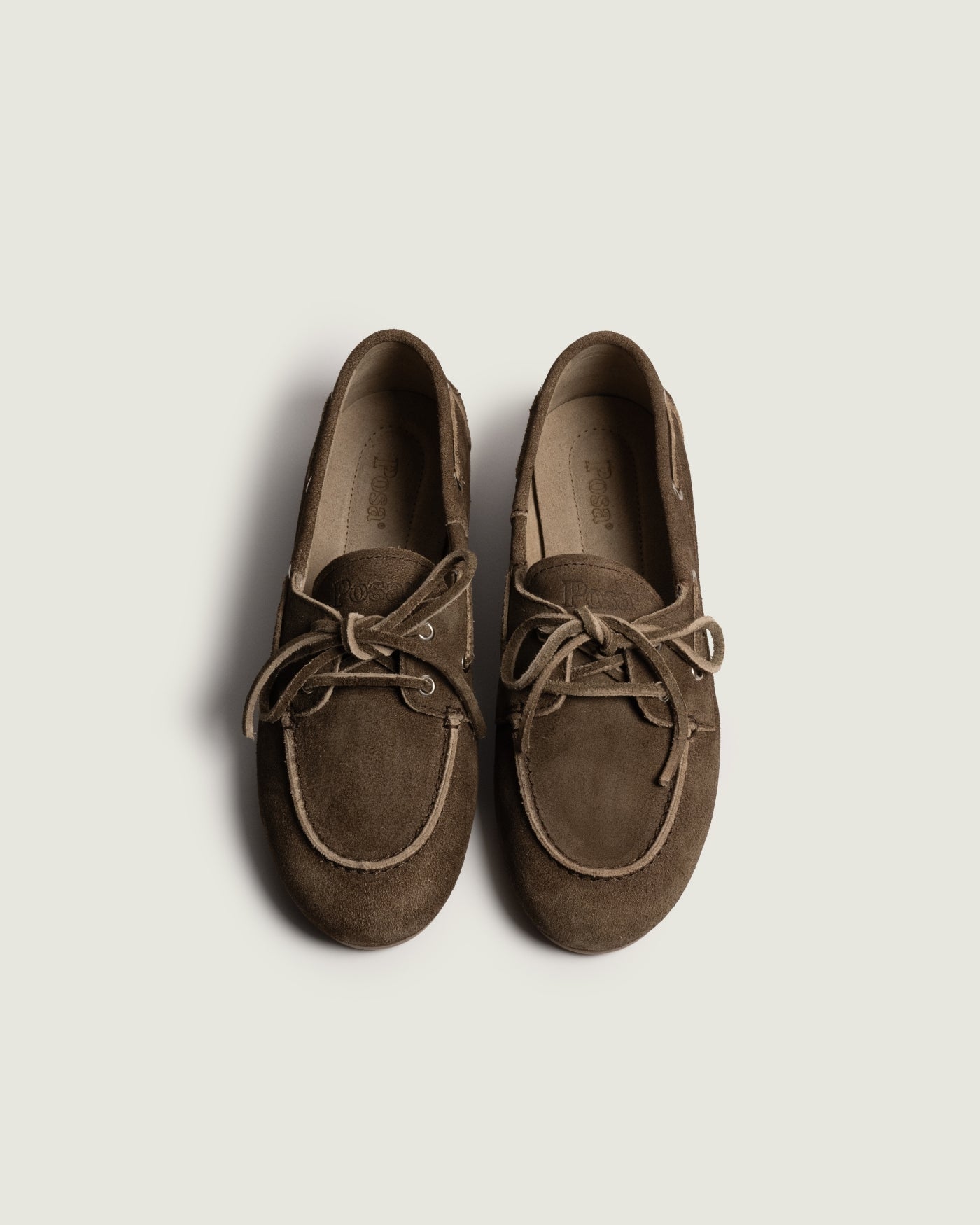 Boat Loafer Brushed - Suede | Dark brown