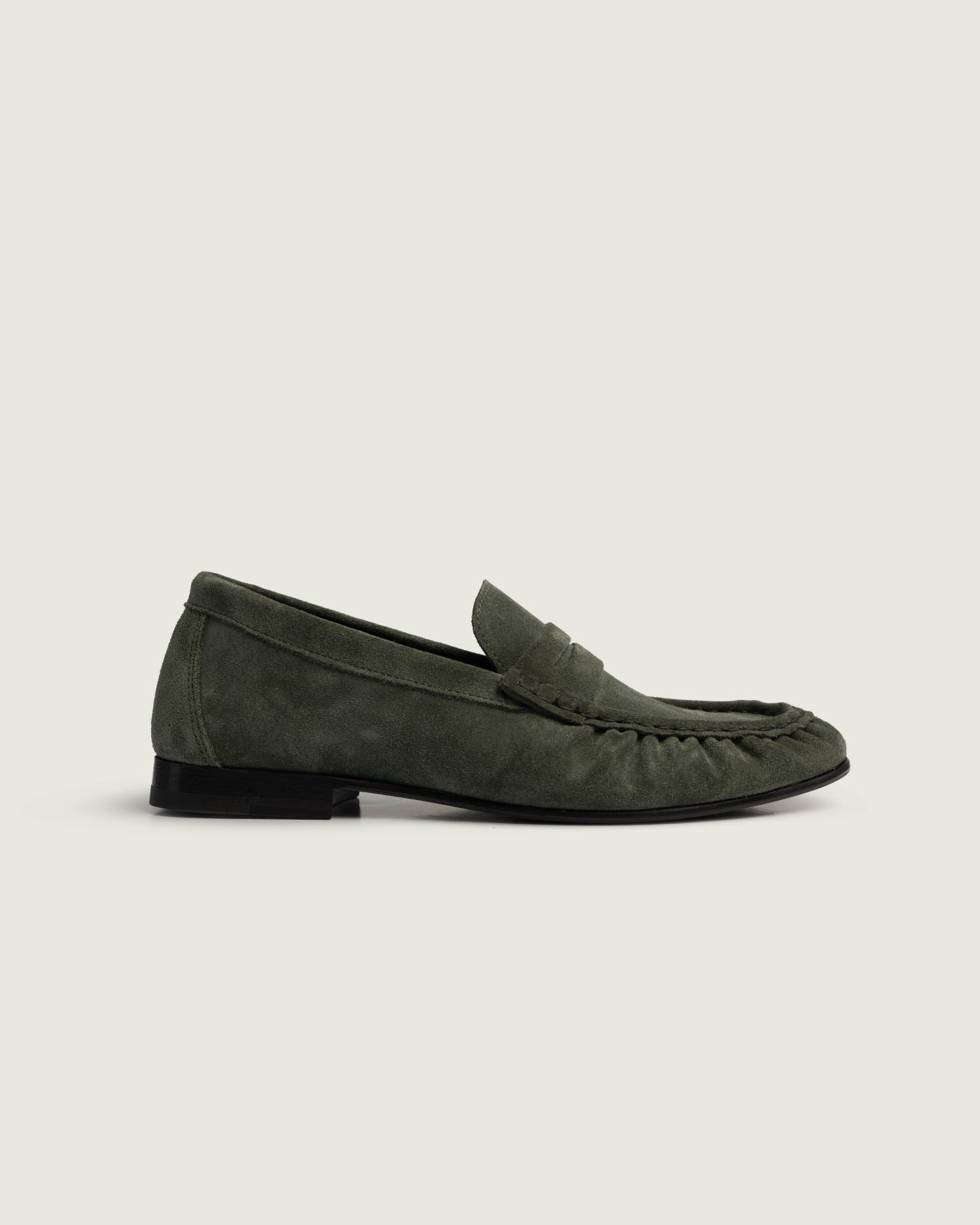 Penny Loafer Wrinkle - Suede | Amazon green