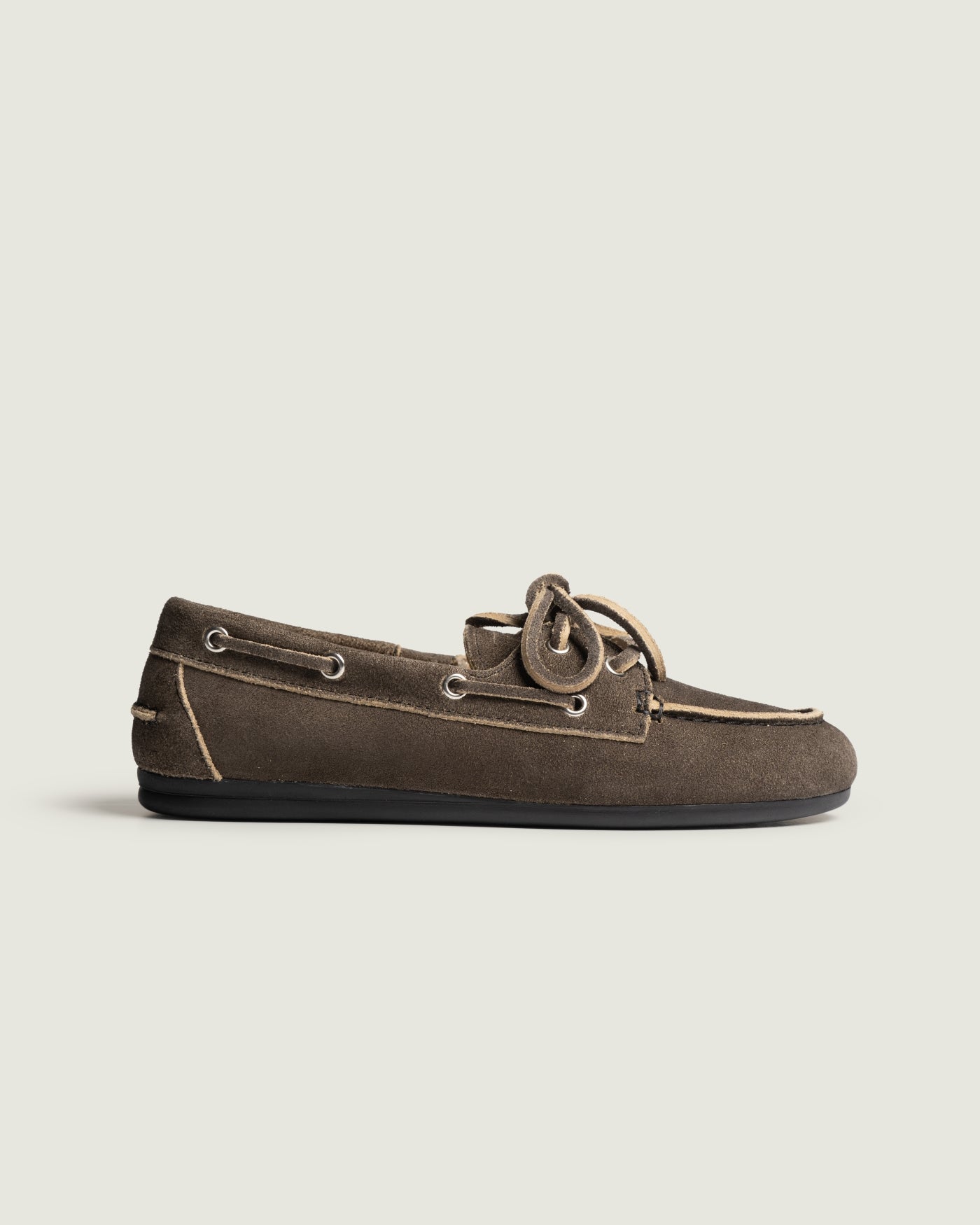 Boat Loafer Brushed - Suede | Daytona grey