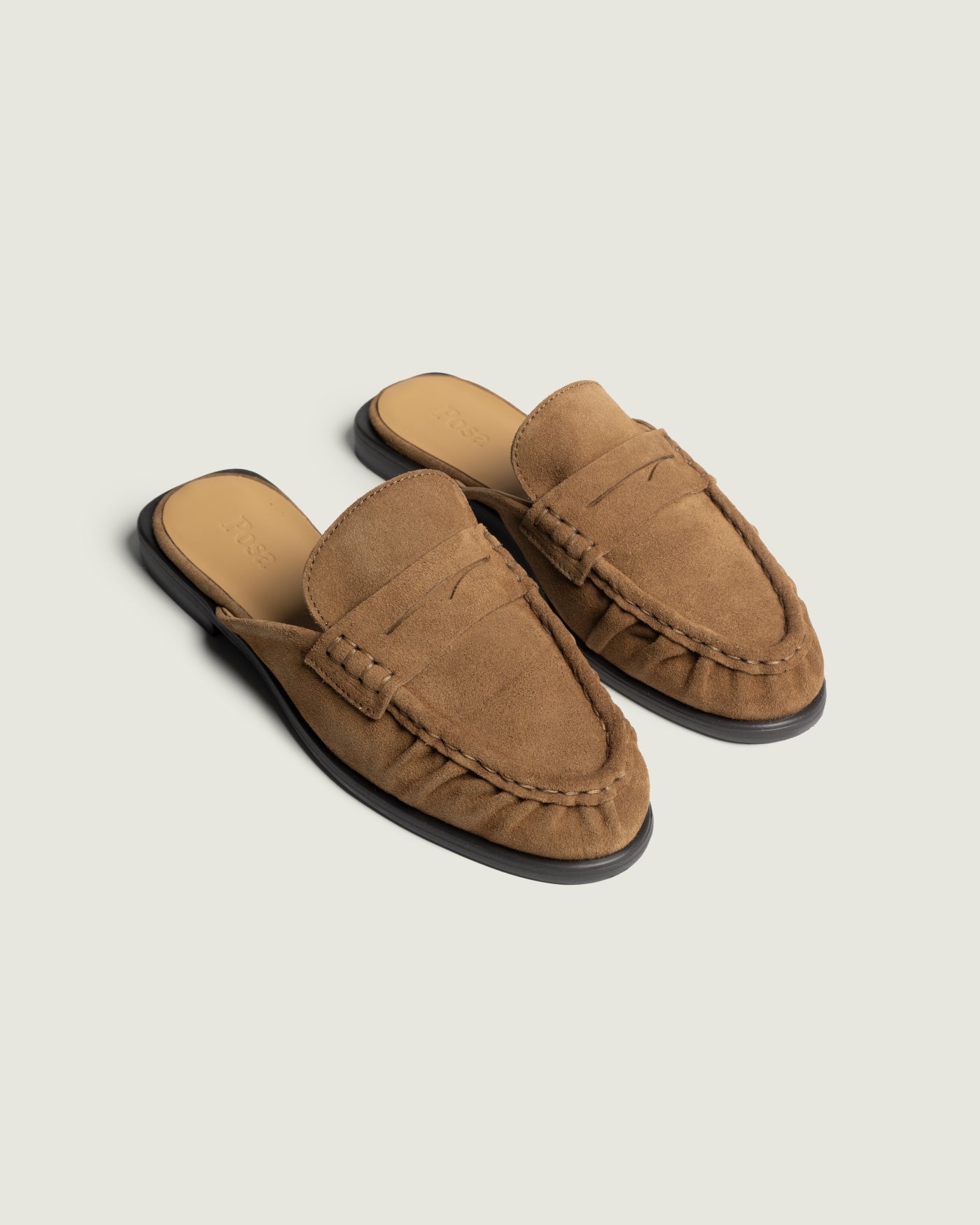 Penny Mule - Suede | Cognac