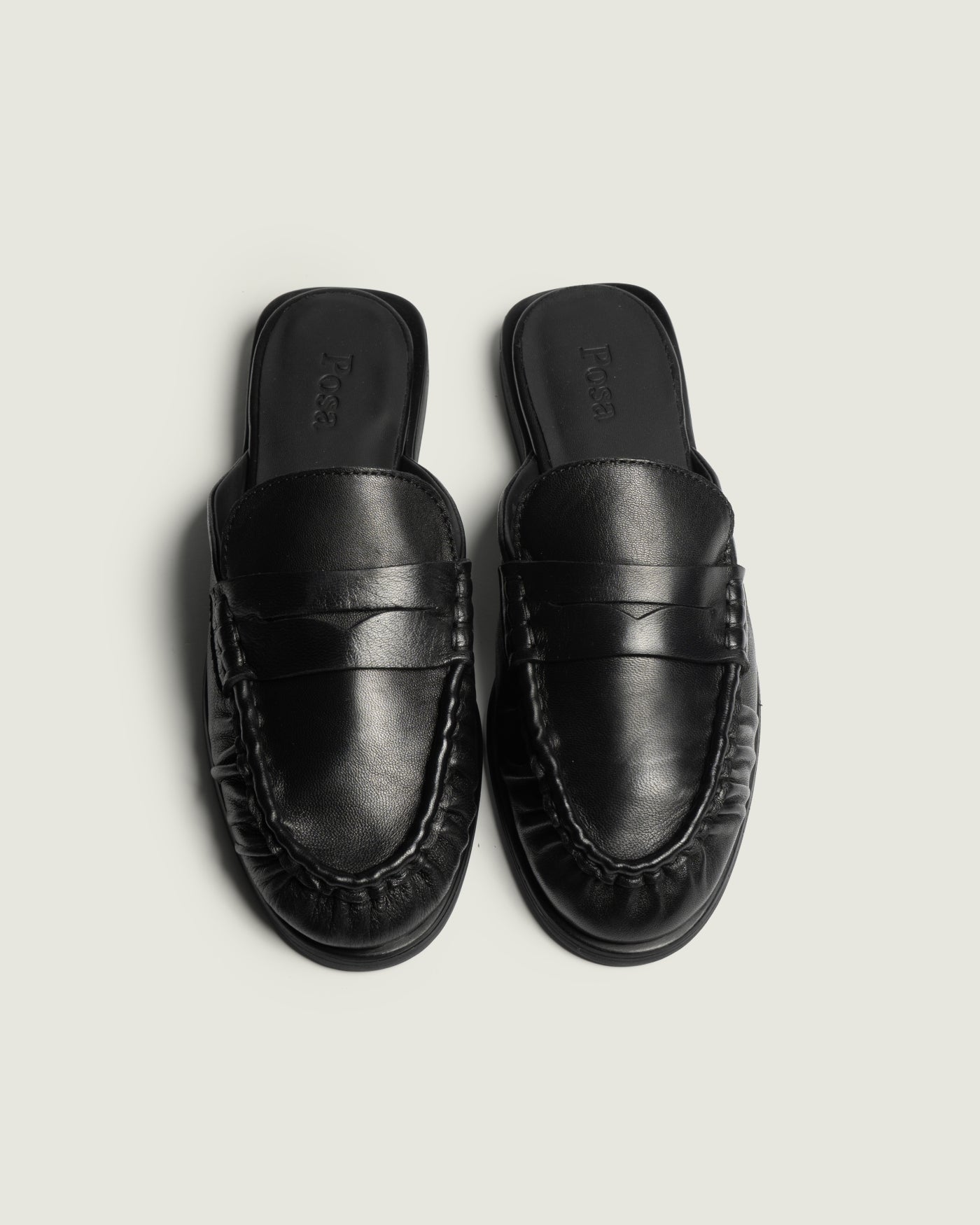 Penny Mule - Leather | Black