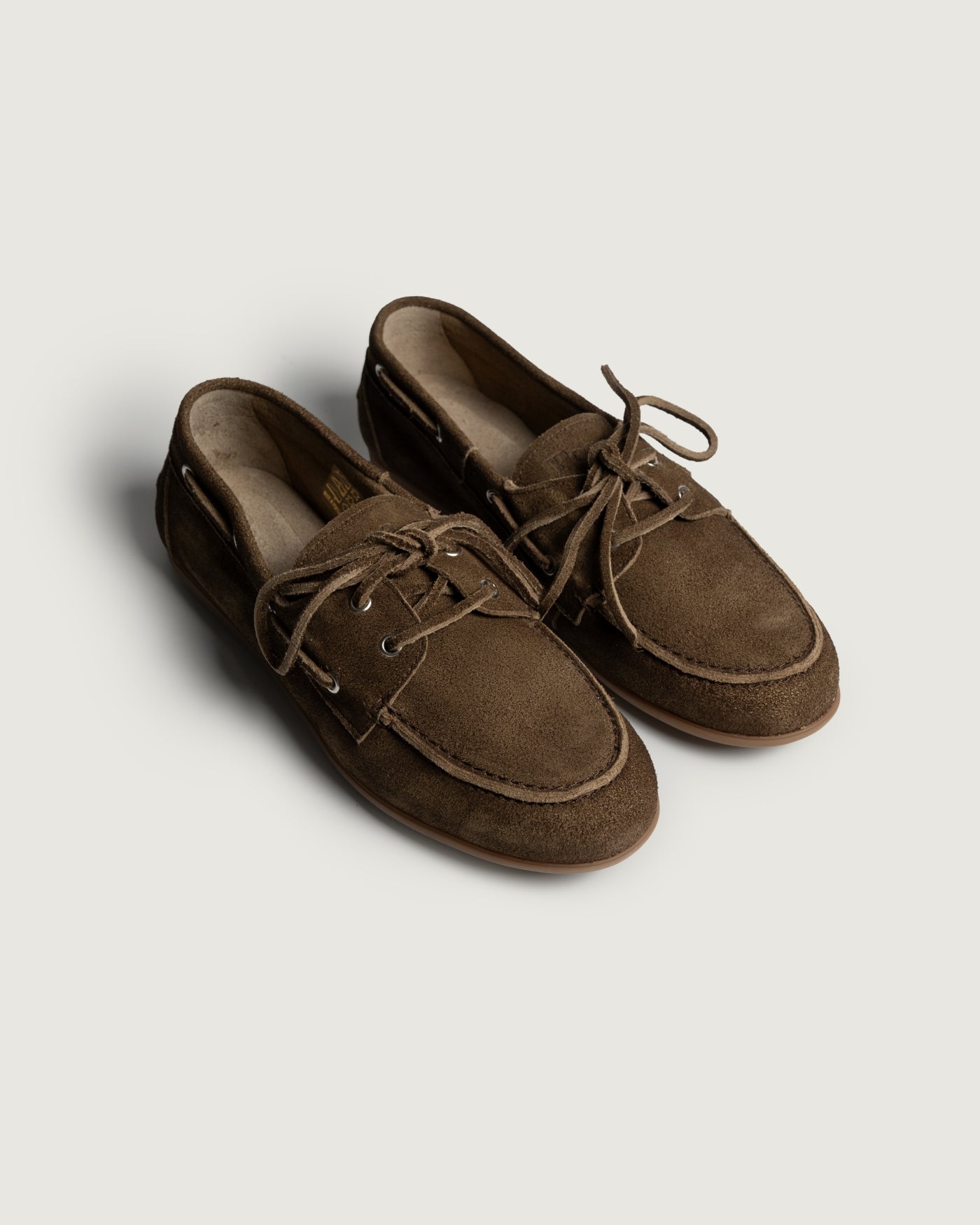 Boat Loafer Milano - Suede | Dark brown