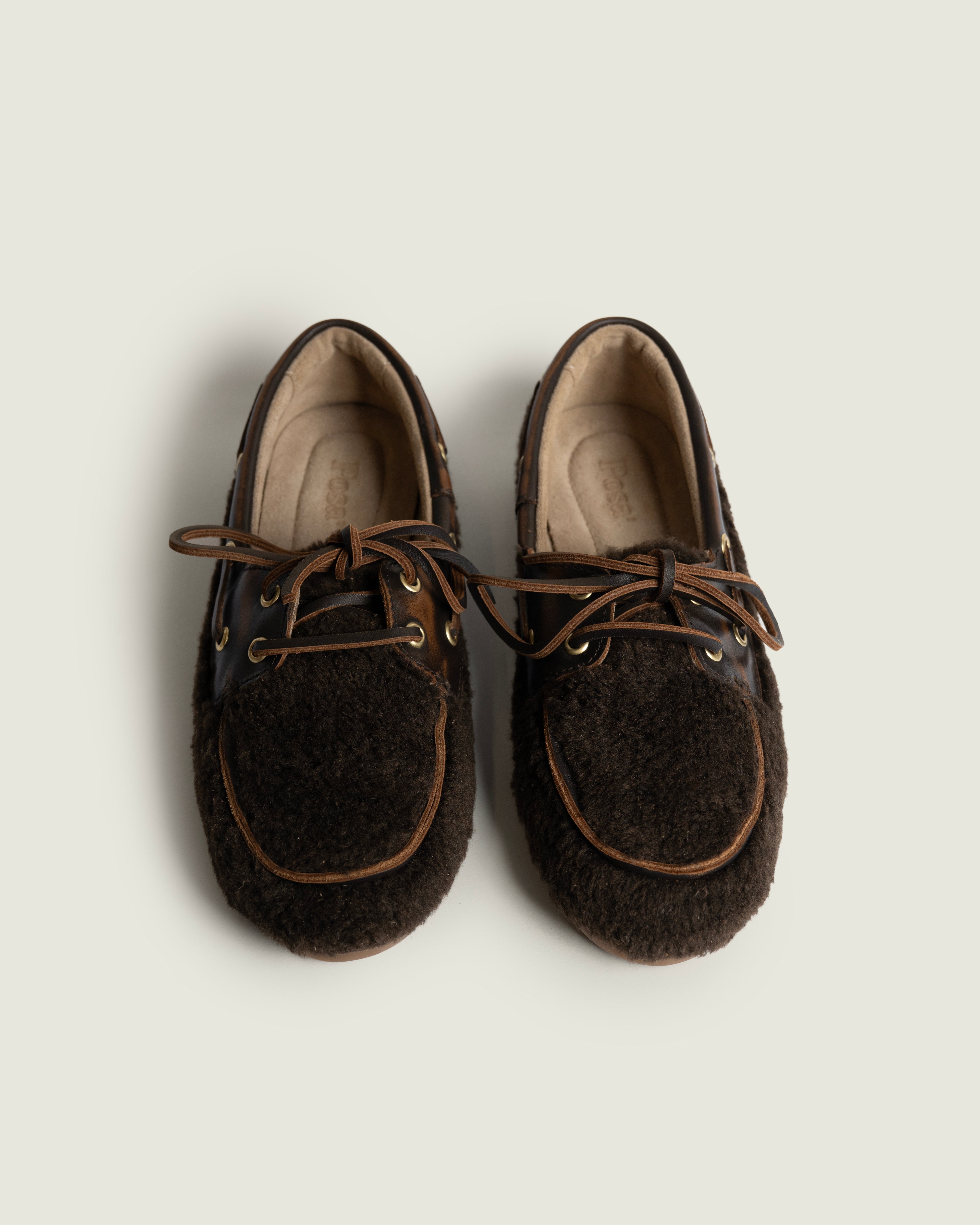Boat Loafer - Alpina Leather | Coffee/ Dark brown