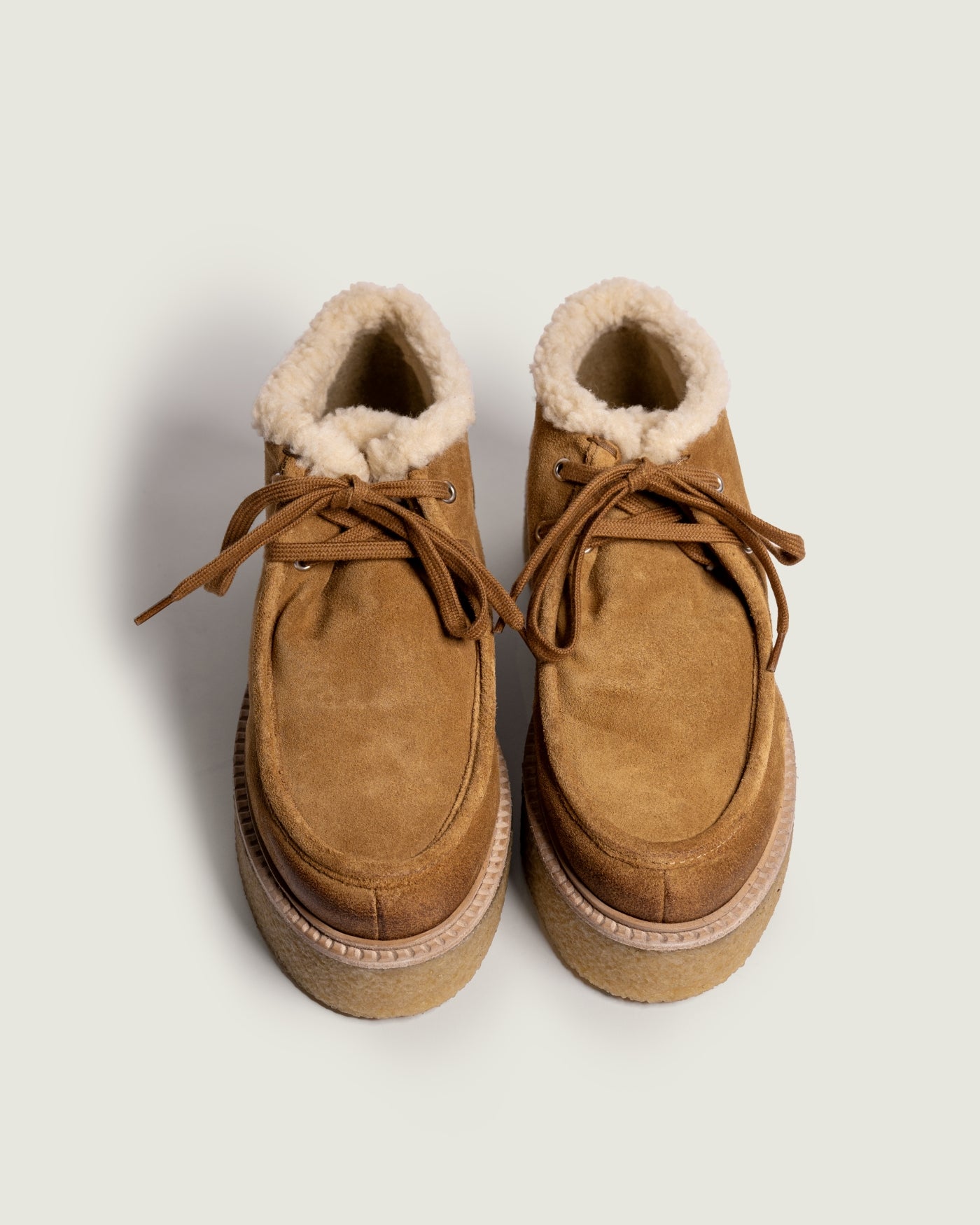 Chukka Shearling - Suede | Tan