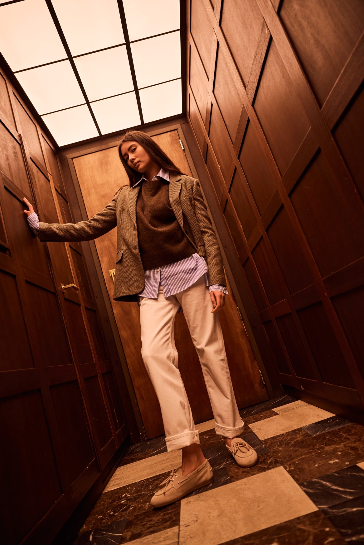 Boat Loafer Brushed - Suede | Light taupe