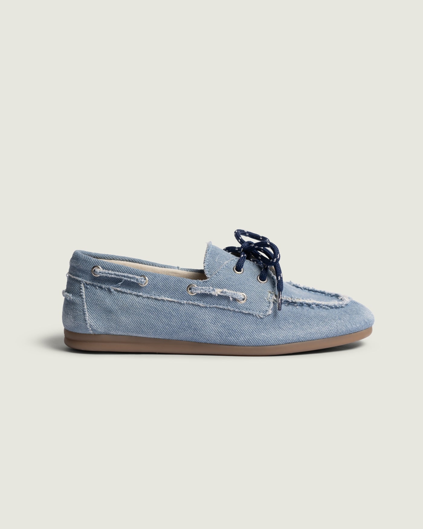 Boat Loafer Brushed - Denim | Light blue