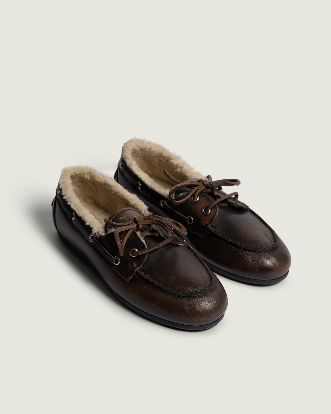 Boat Loafer Brushed - Fur | Coffee