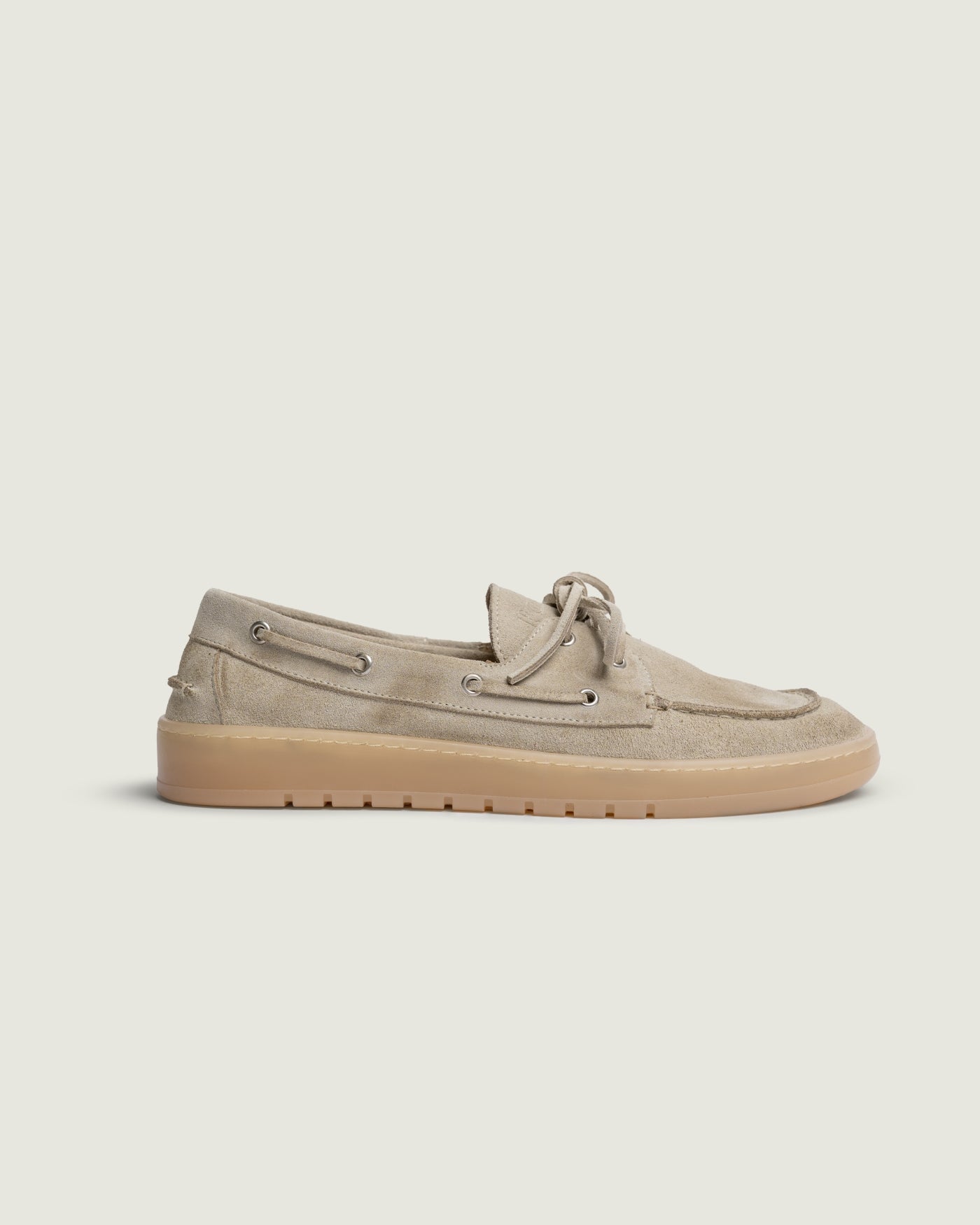 Boat Loafer Brushed - Suede | Light taupe