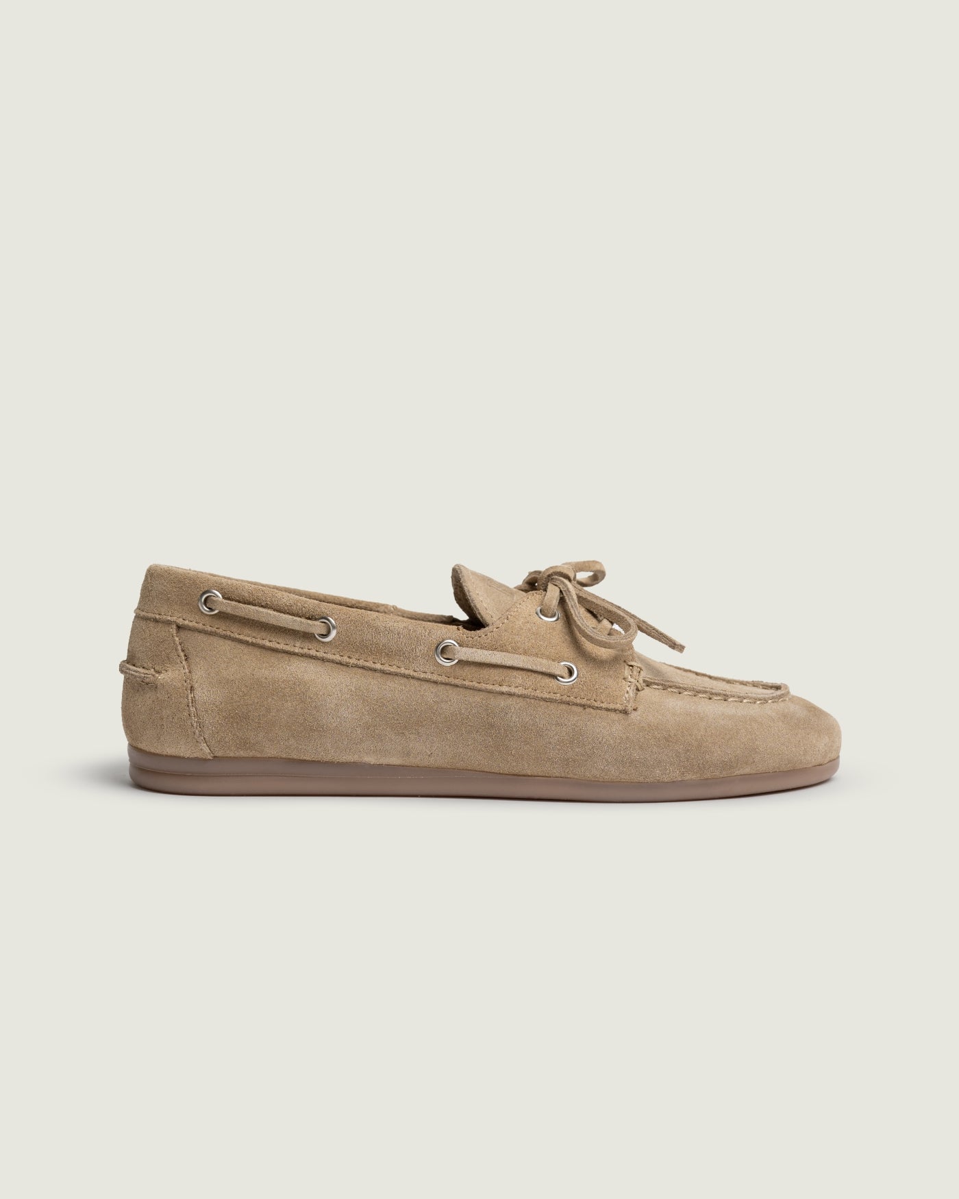 Boat Loafer Brushed - Suede | Mushroom