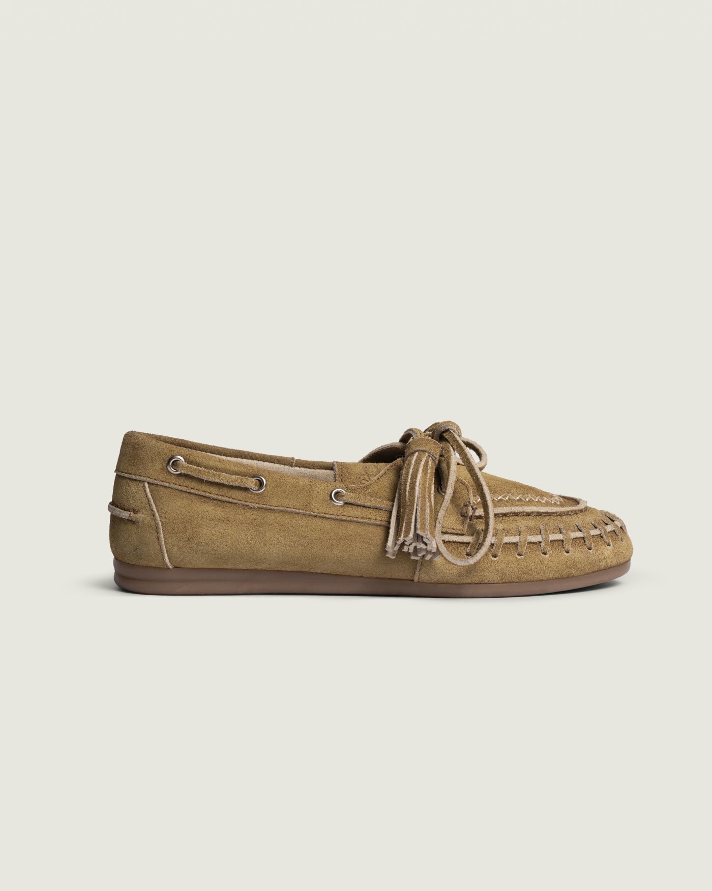 Boat Loafer Fringe | Tan