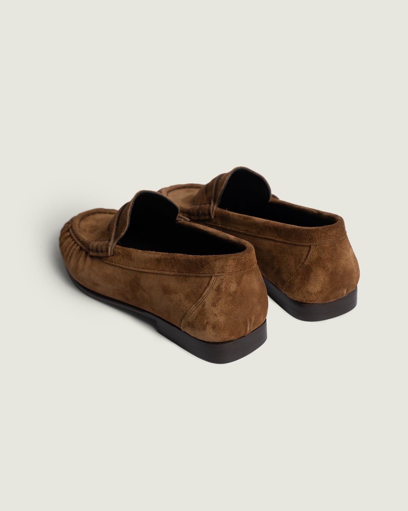 Penny Loafer Wrinkle - Suede | Cognac