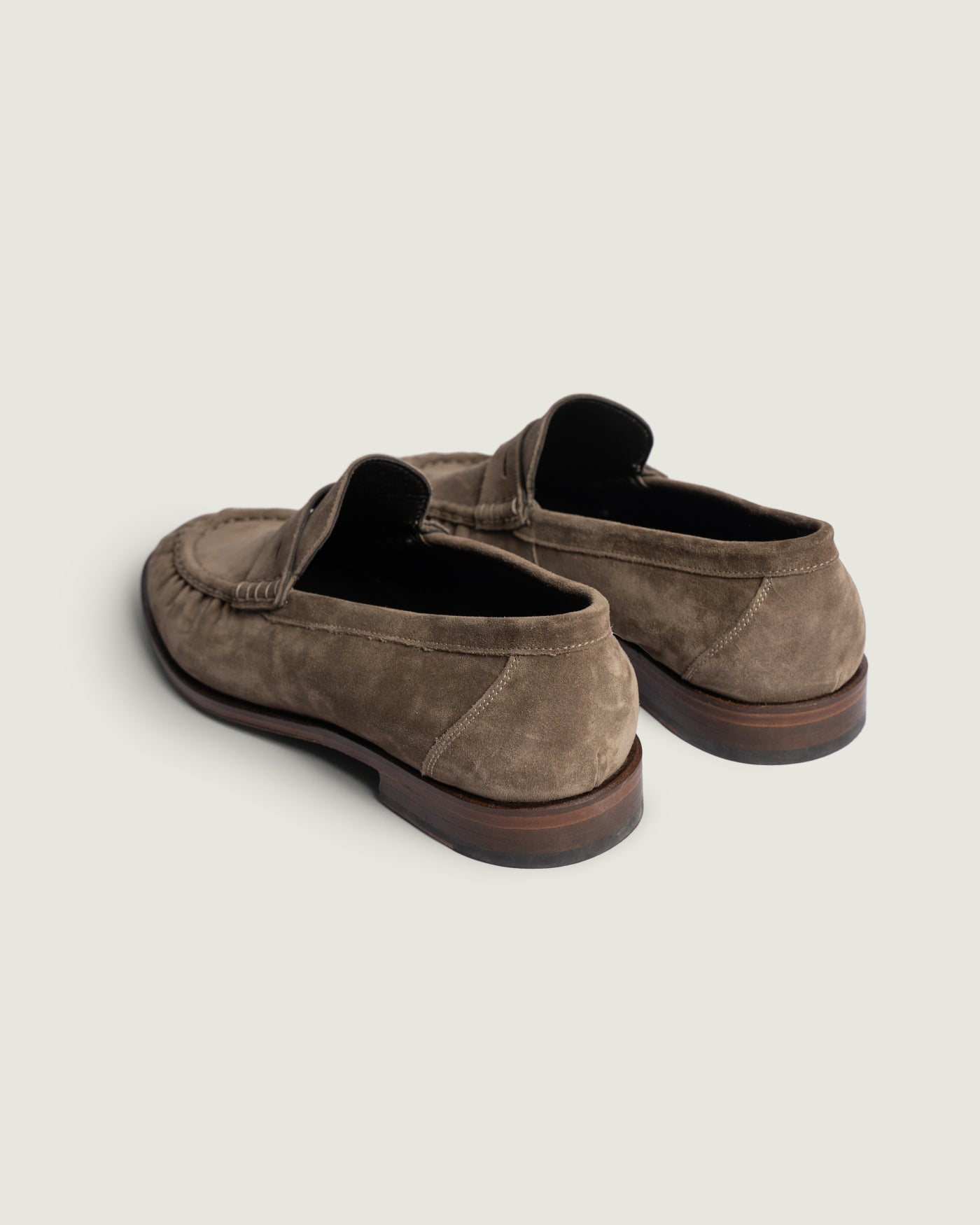 Penny Loafer Wrinkle - Suede | Drizzle