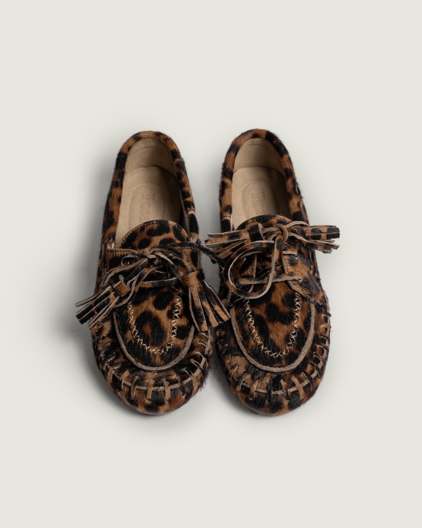 Boat Loafer Fringe | Leopard