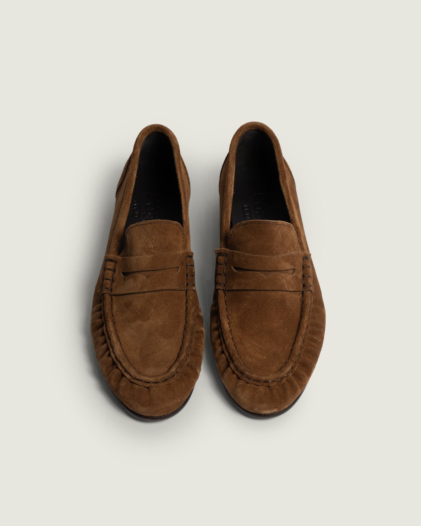 Penny Loafer Wrinkle - Suede | Cognac