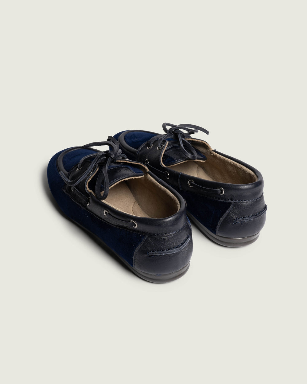 Boat Loafer Velvet | Navy