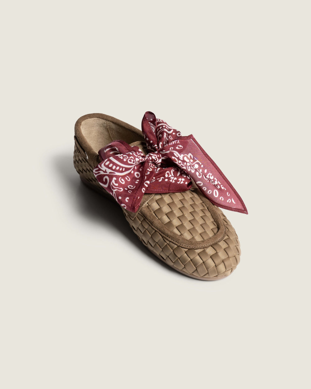 Boat Loafer Woven X Marrea | Camel