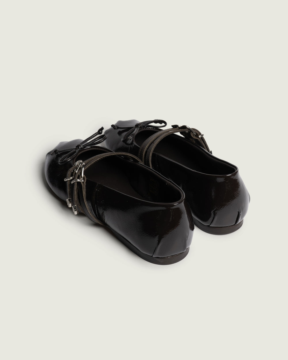Vita Ballerina Western - Patent | Brown