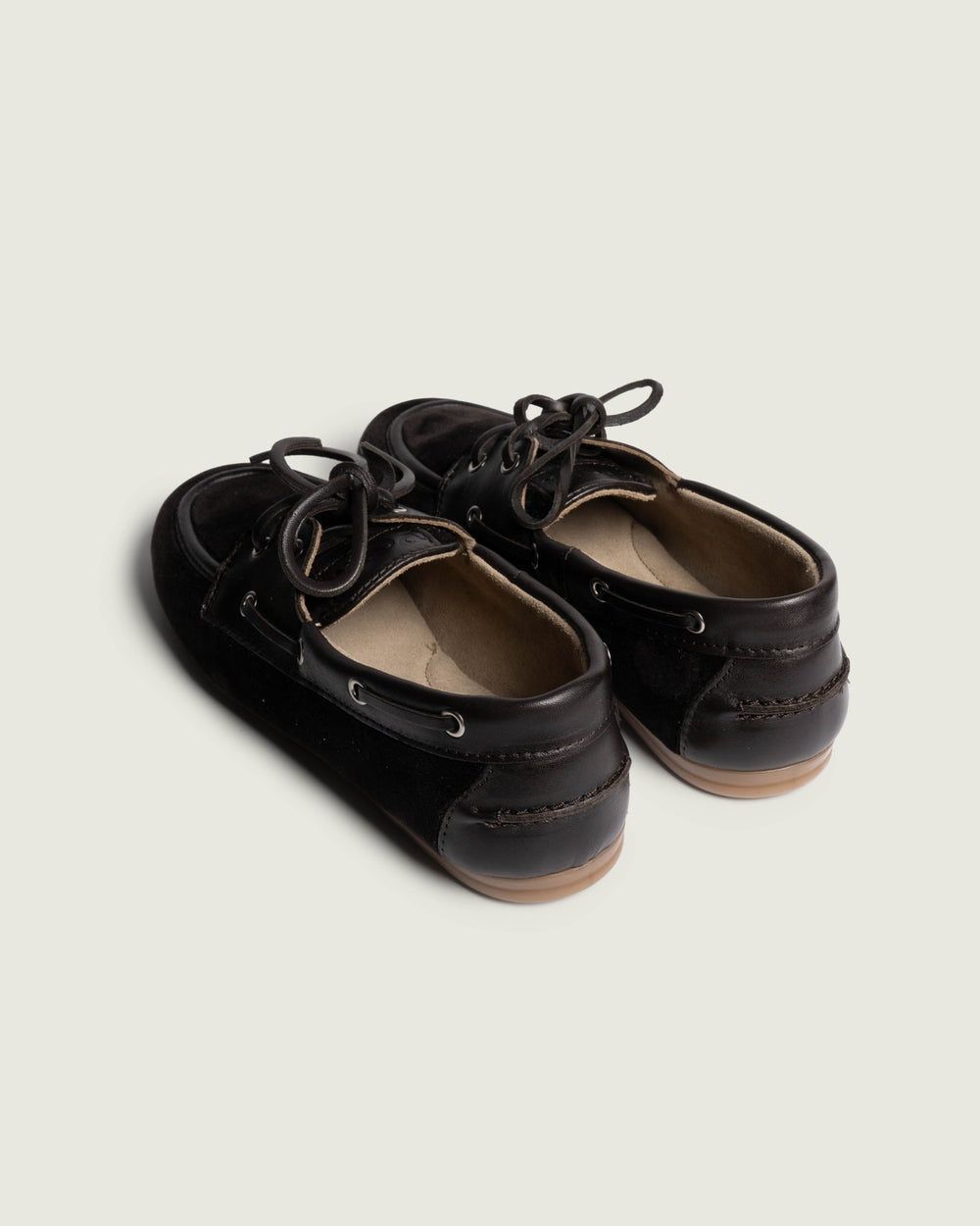 Boat Loafer Velvet | Dark brown
