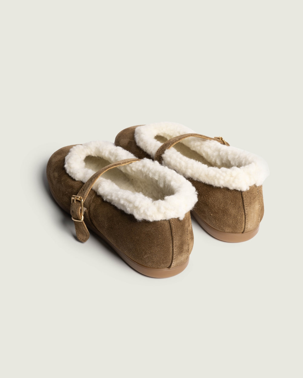 St. Moritz Ballet Flats - Suede | Tabacco
