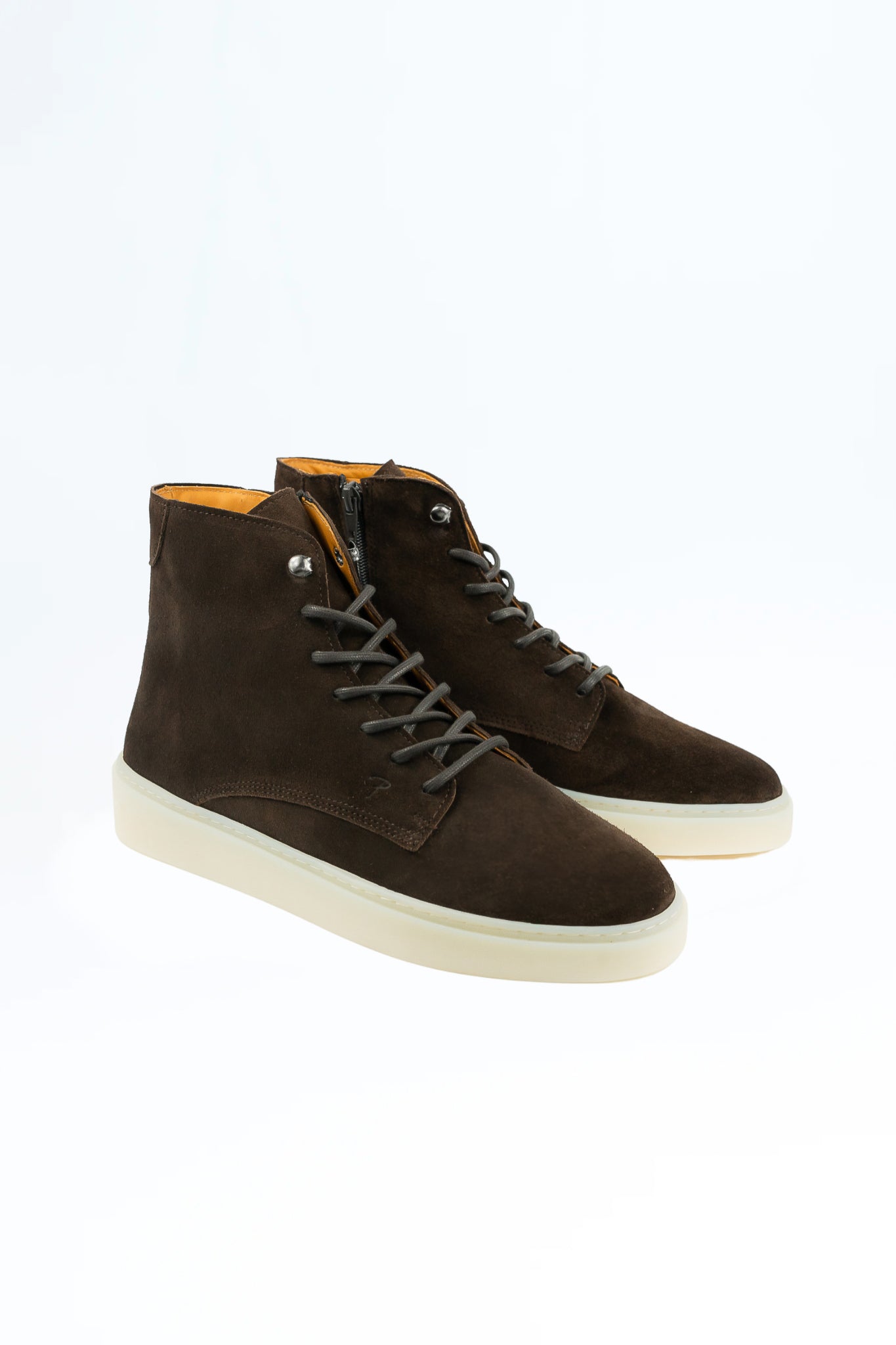 Lace-up High Boot | Dark Brown