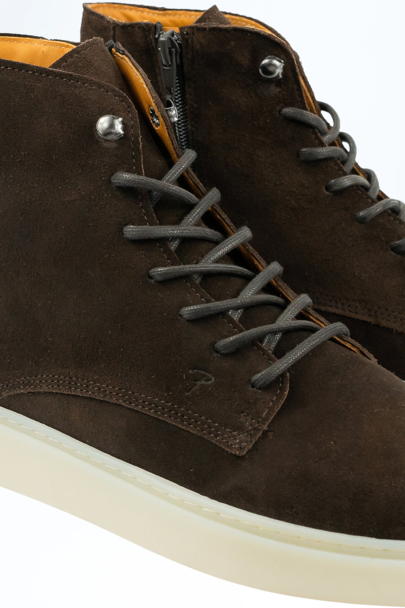 Lace-up High Boot | Dark Brown