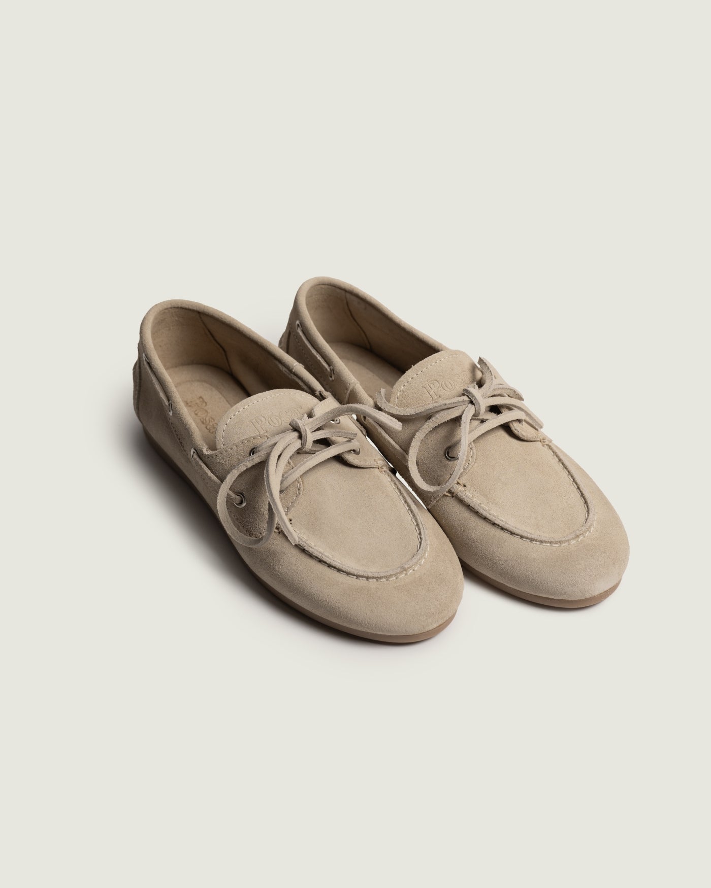 Laces - suède | Light taupe