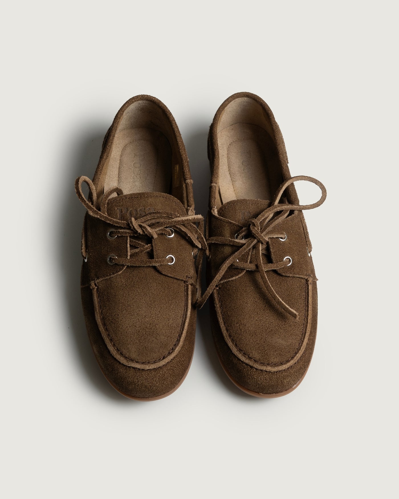 Boat Loafer Milano - Suede | Dark brown
