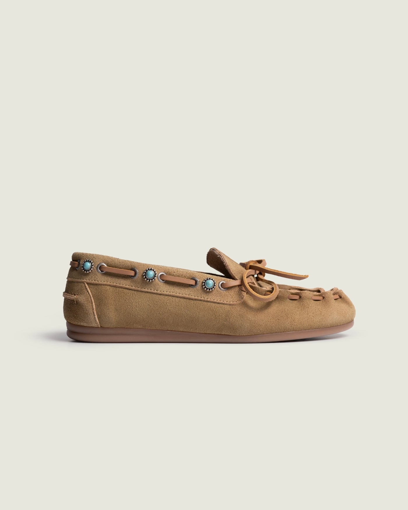Boat Loafer Western | Tan
