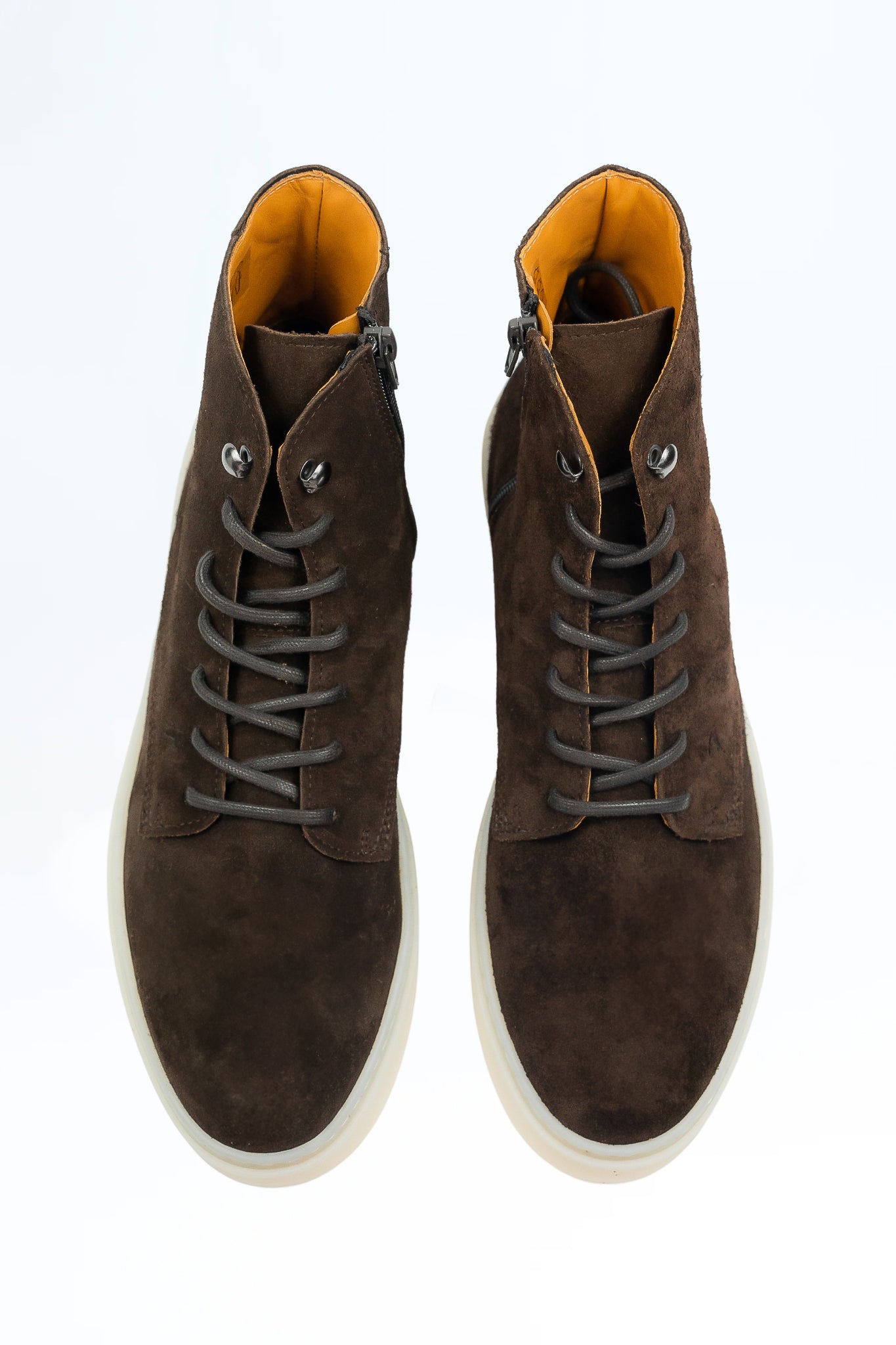 Lace-up High Boot | Dark Brown