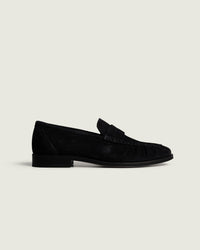 Penny Loafer Wrinkle - Suede | Night blue