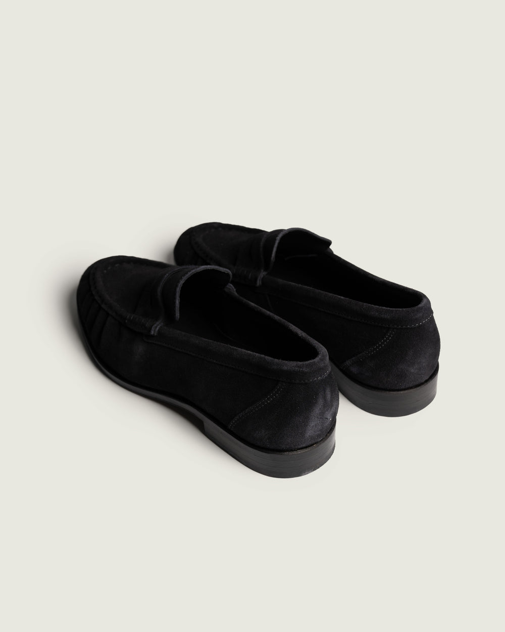 Penny Loafer Wrinkle - Suede | Night blue