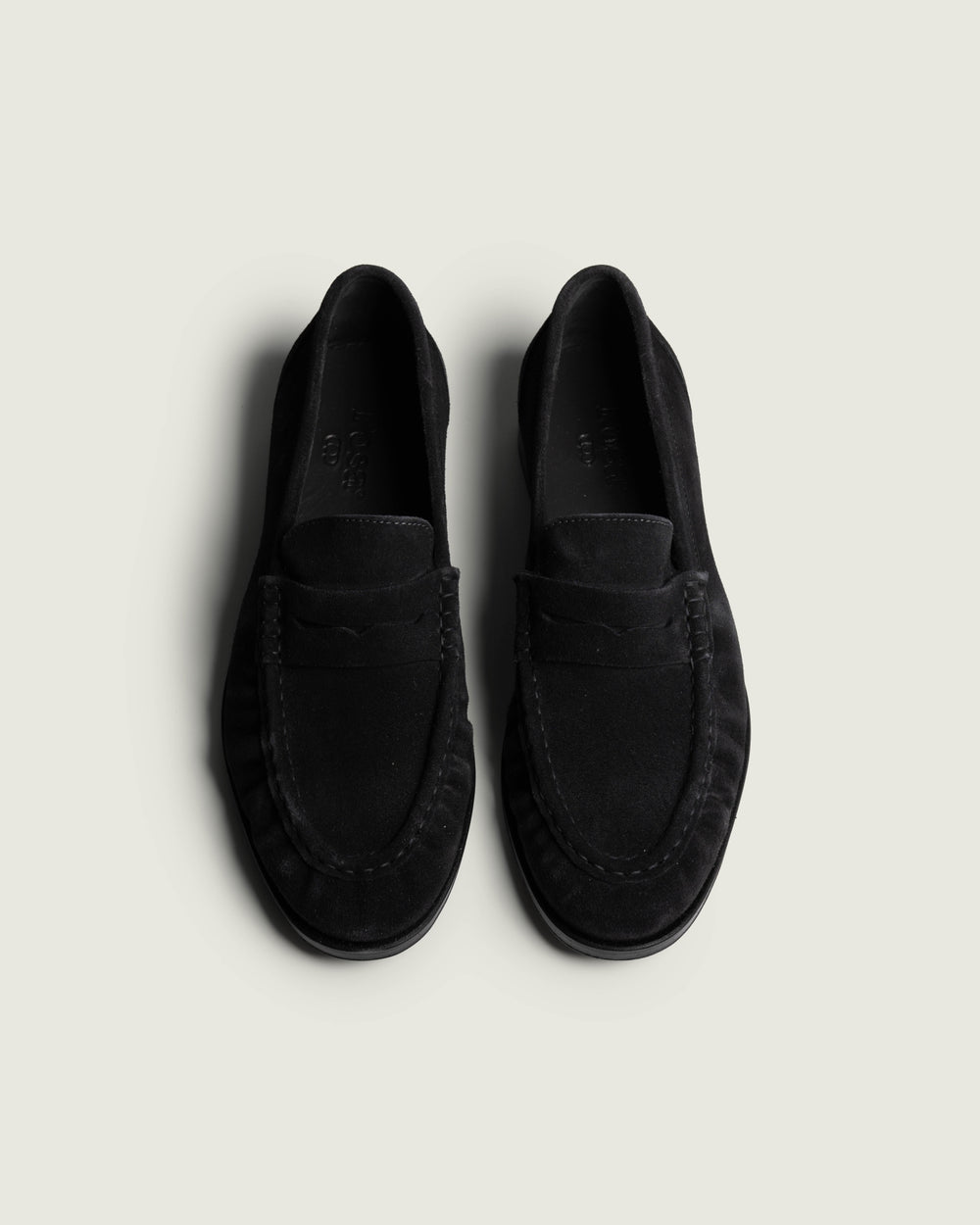 Penny Loafer Wrinkle - Animal | Black