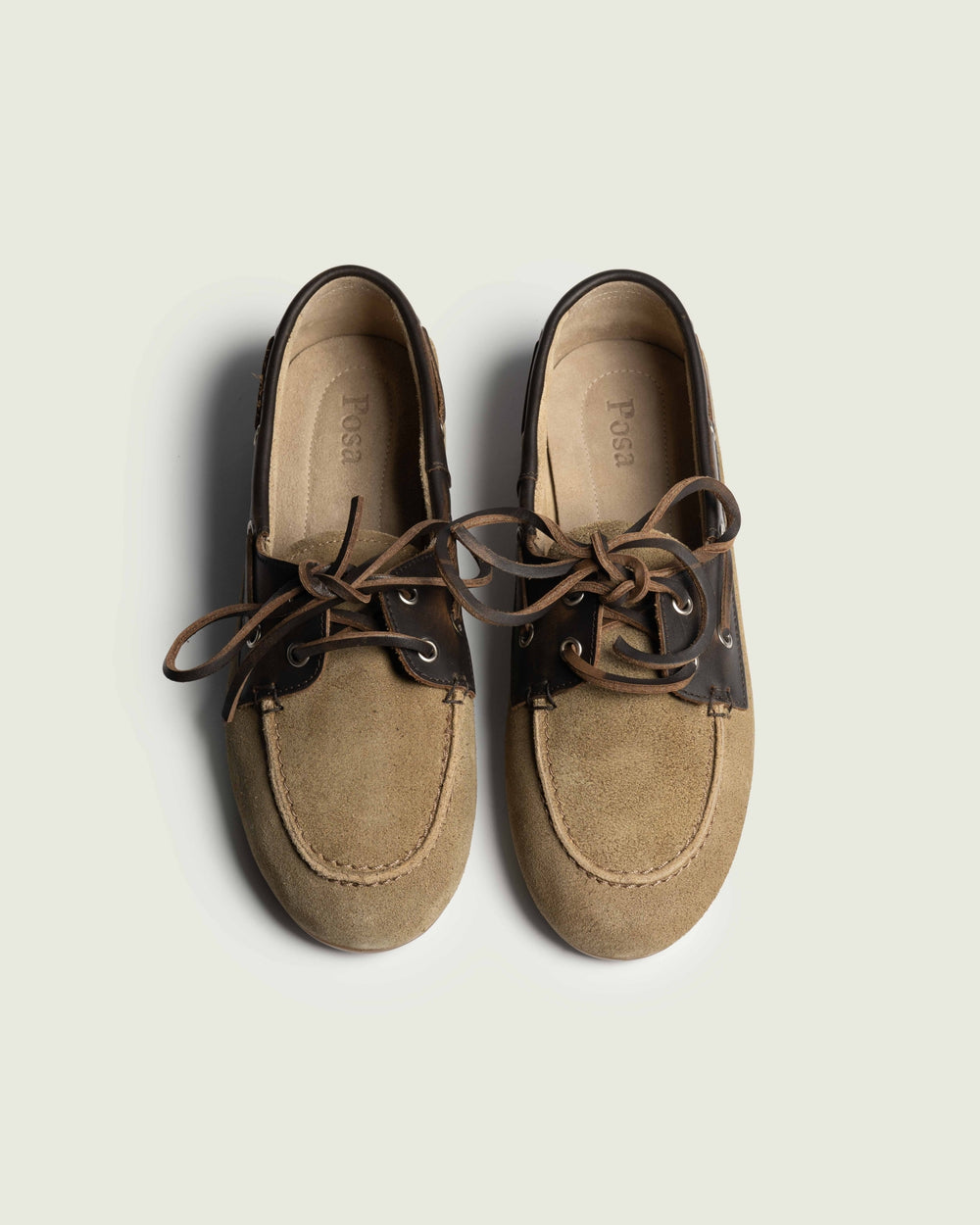 Boat Loafer Brushed - Suede/ Leather | Coffee/ Caramelo