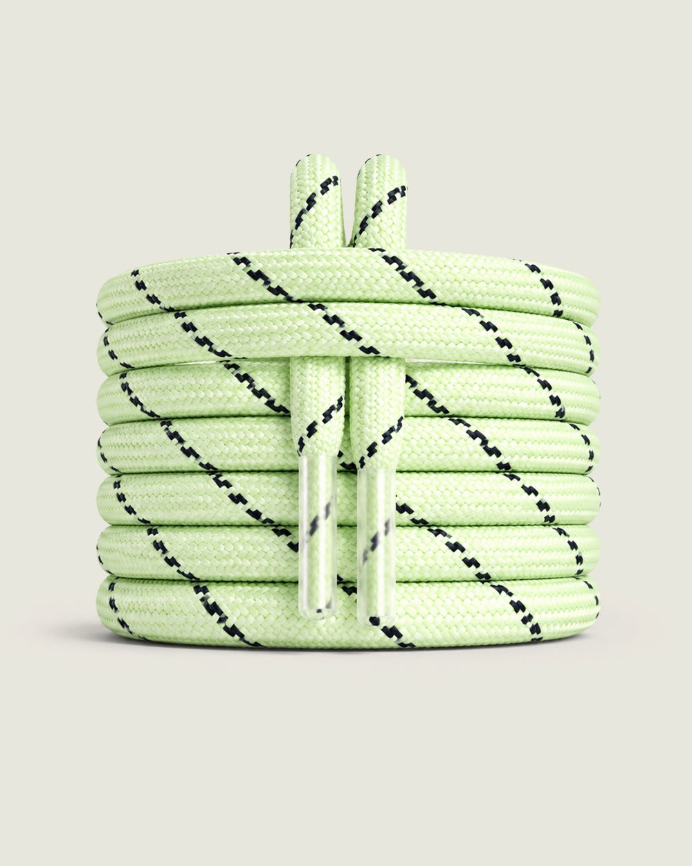 Coloured Posa Laces | Light baby yellow/ black