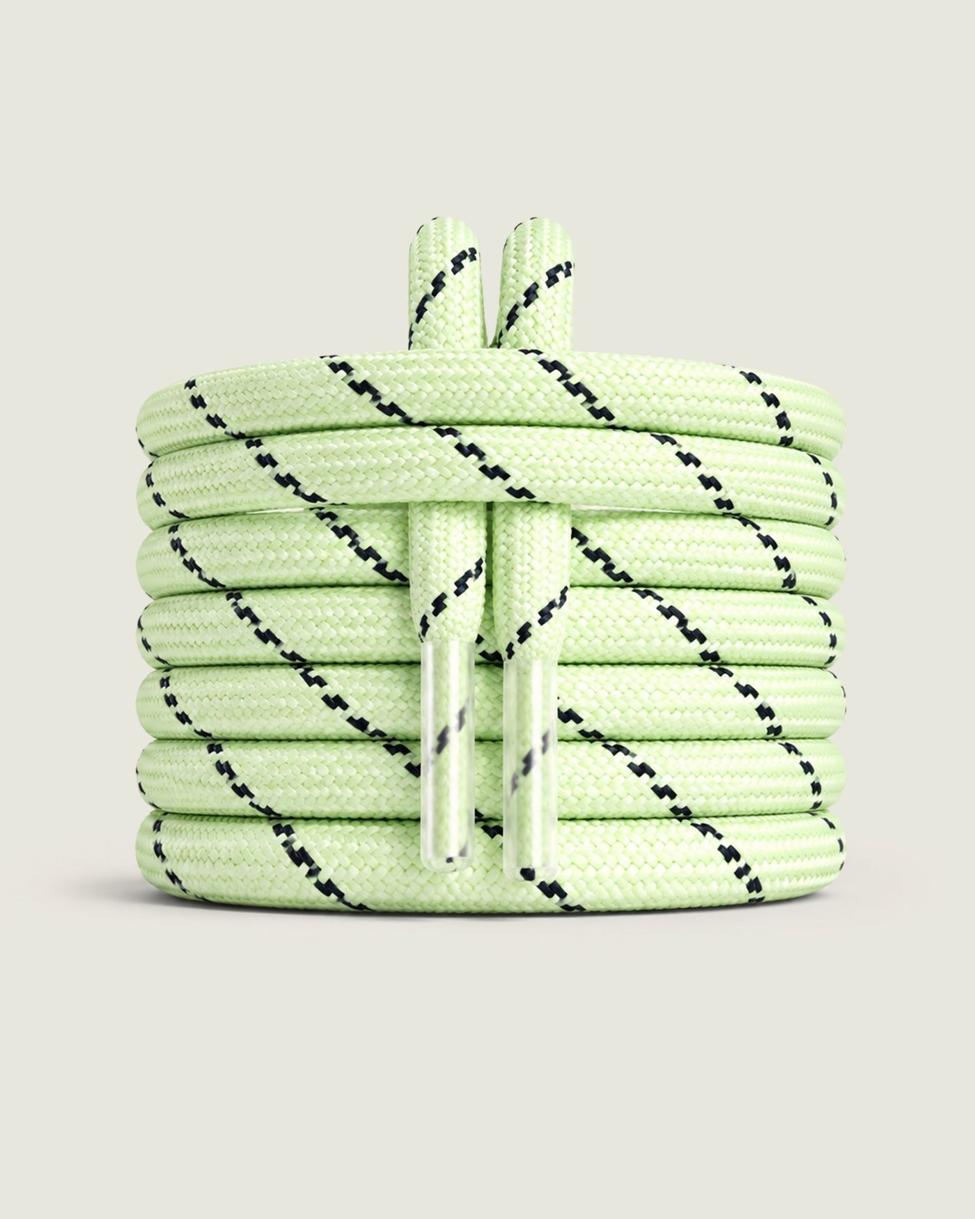 Coloured Posa Laces | Light baby yellow/ black