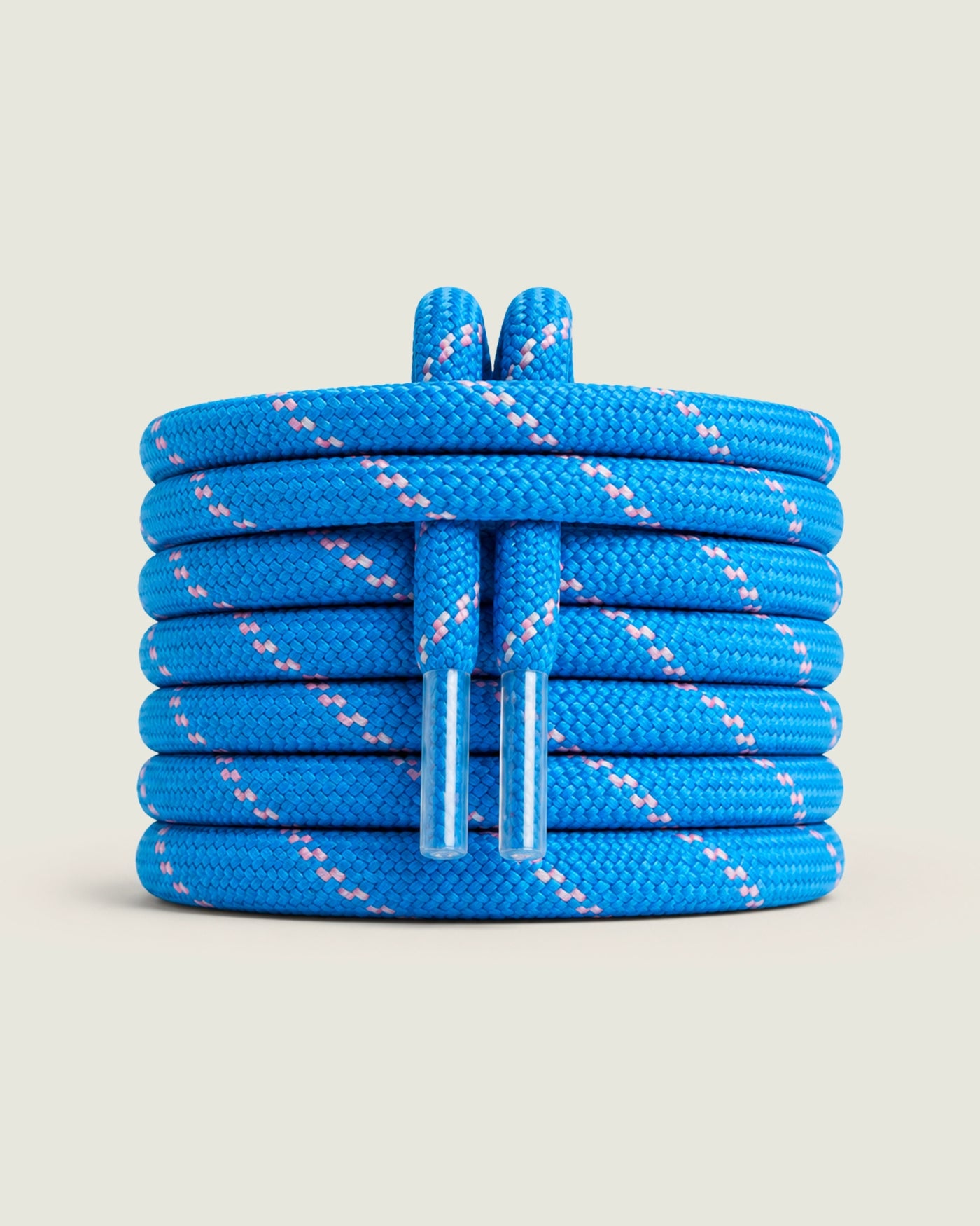 Coloured Posa Laces | Aqua/ soft pink