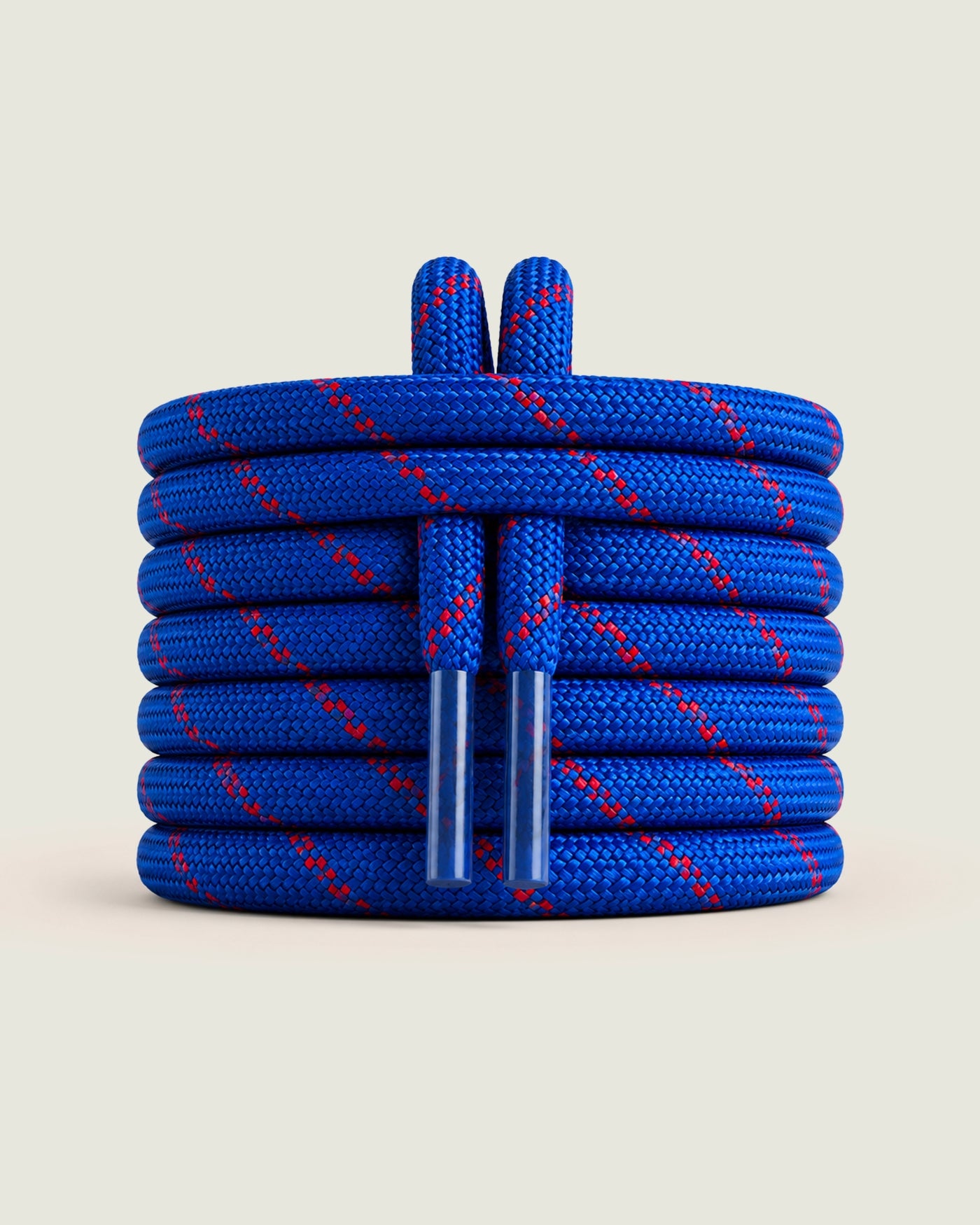 Coloured Posa Laces | Cobalt blue/ red