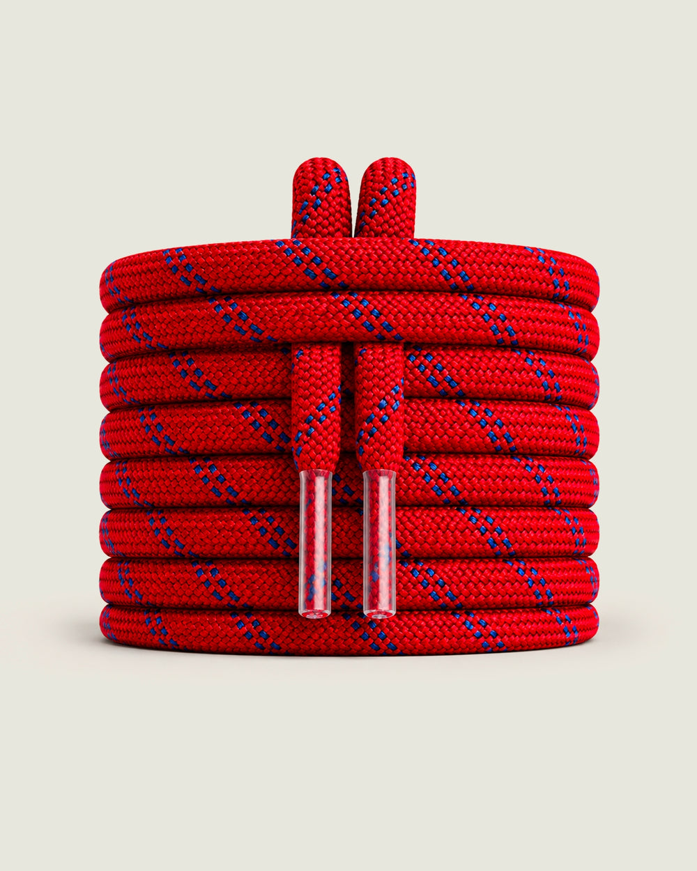 Coloured Posa Laces | Bright red/ cobalt blue