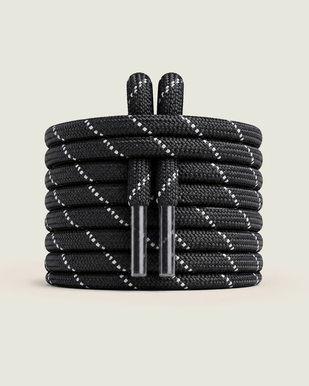 Coloured Posa Laces | Grey/ white