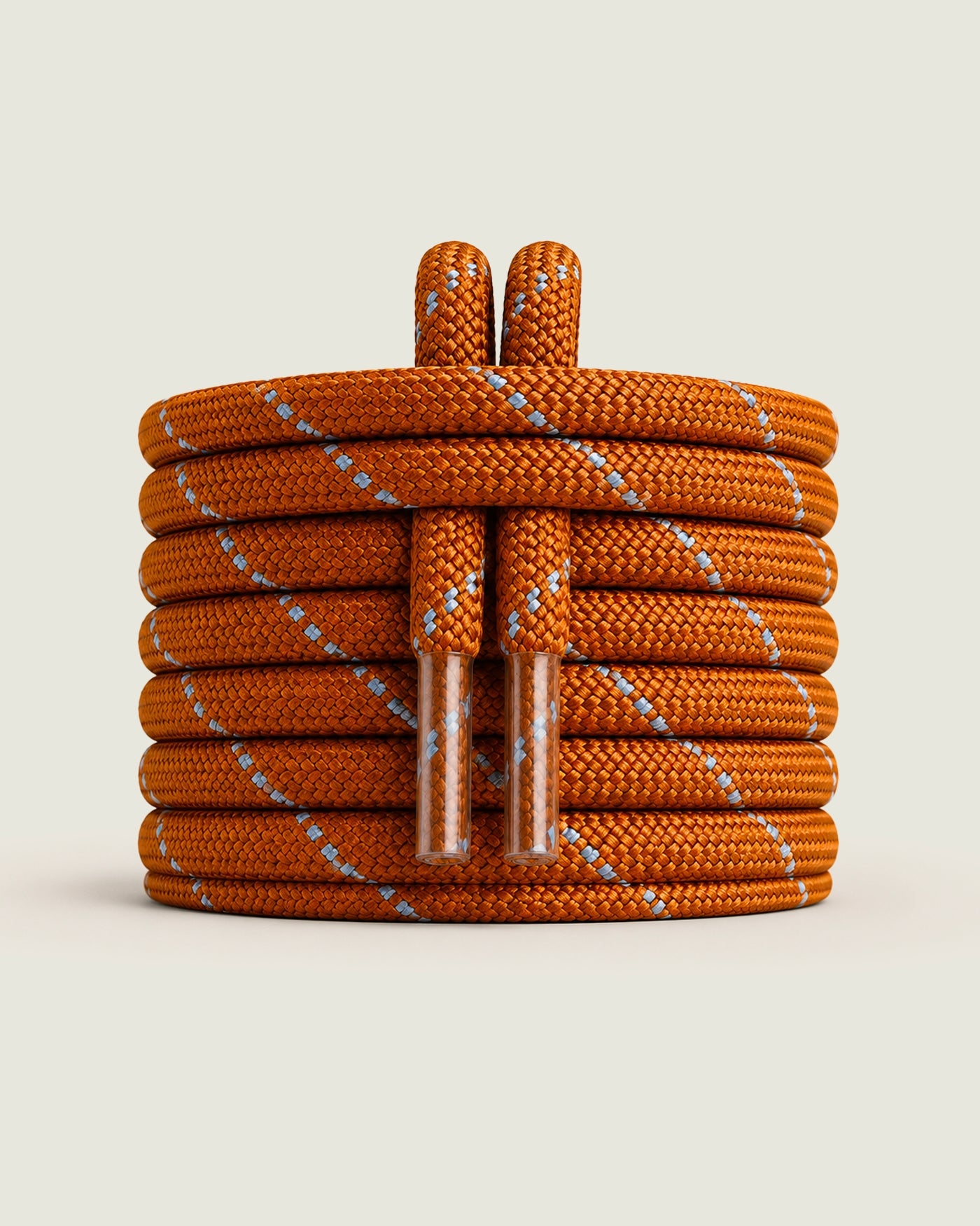 Coloured Posa Laces | Rust/ baby blue