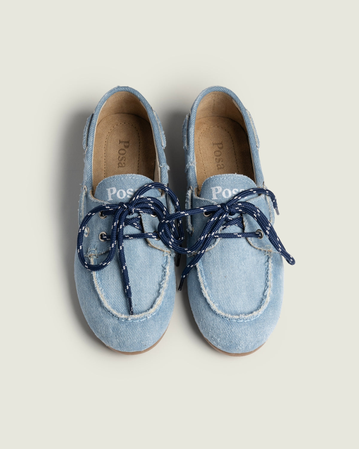 Boat Loafer Brushed - Denim | Light blue