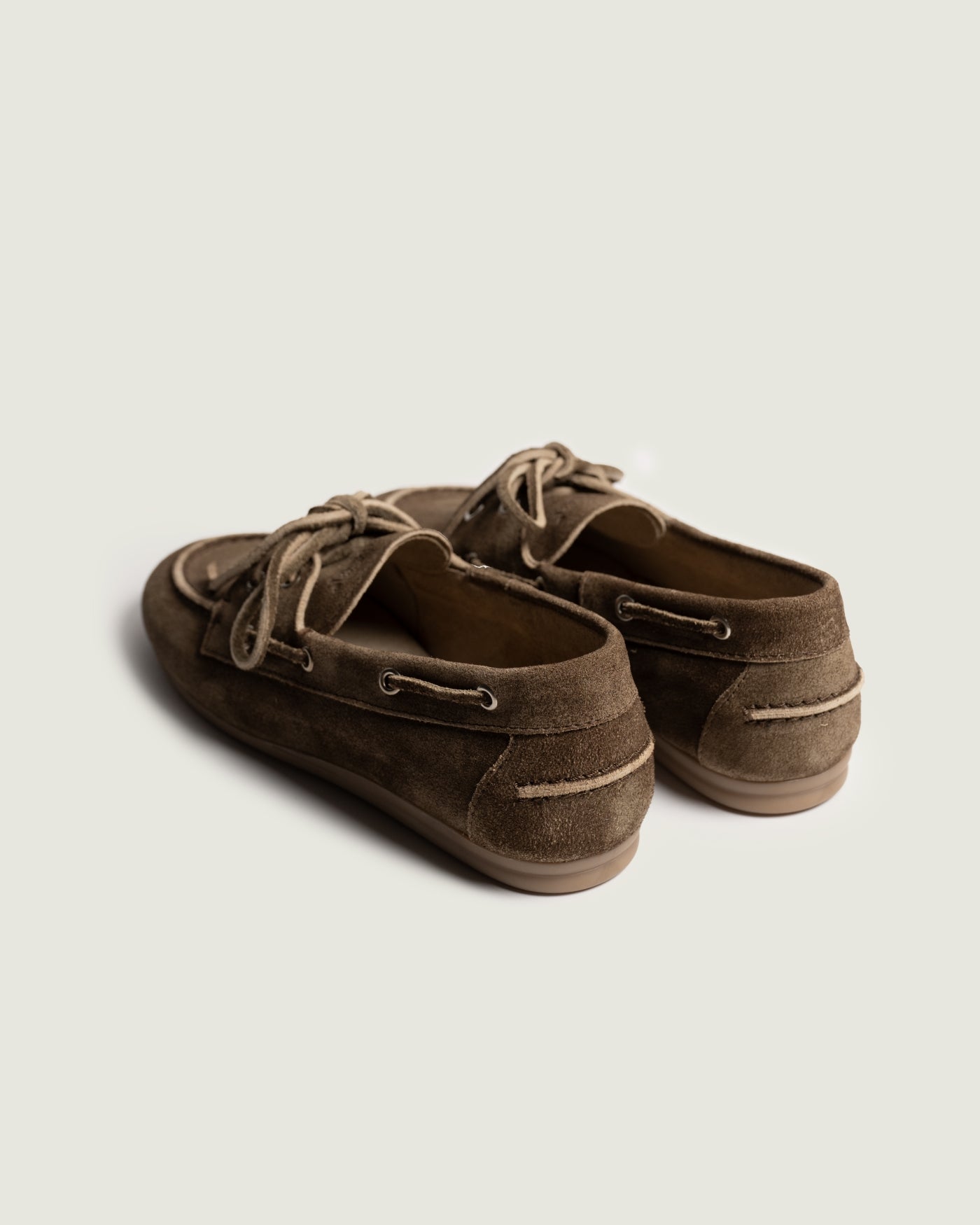 Boat Loafer Brushed - Suede | Dark brown