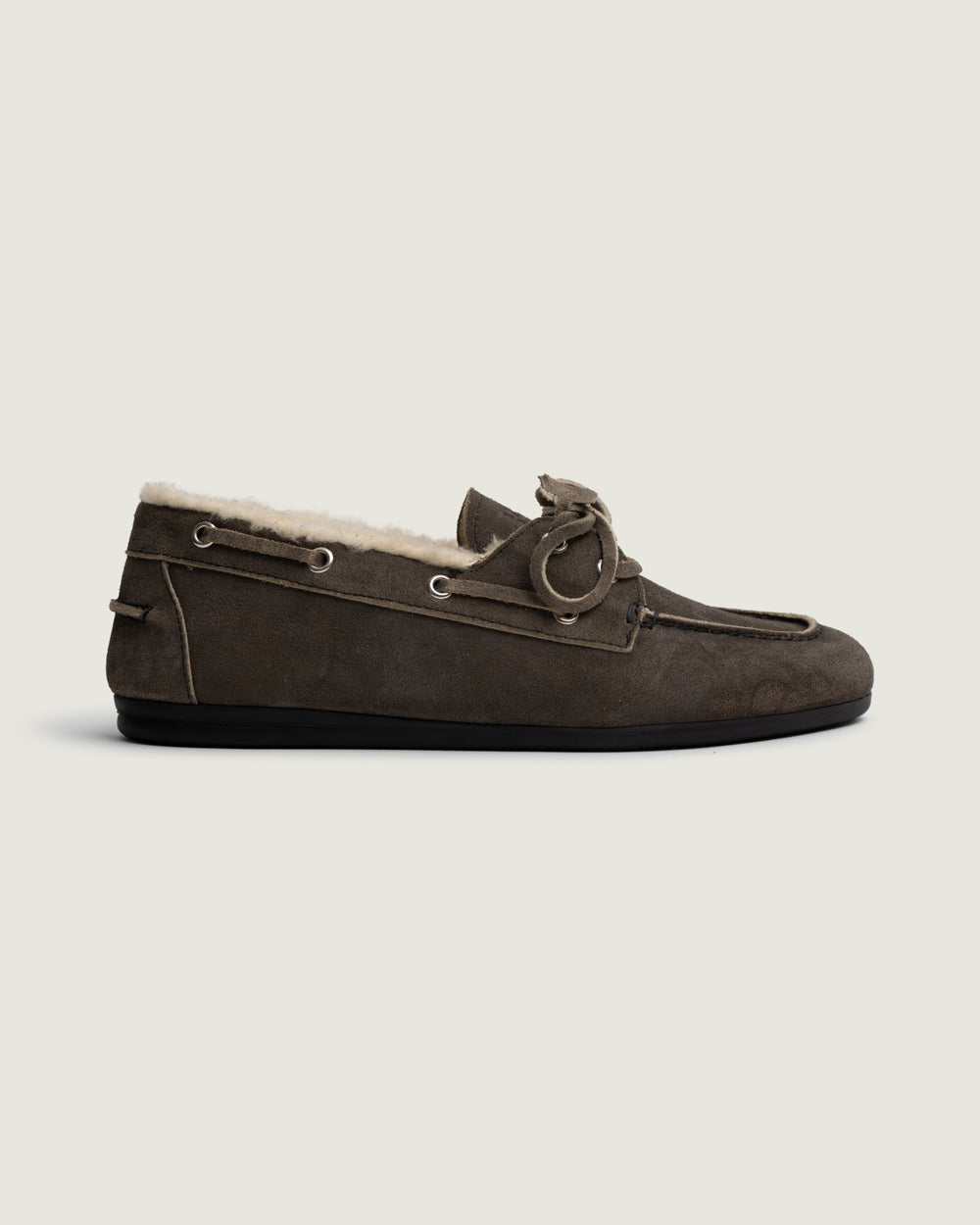 Boat Loafer Brushed - Fur | Daytona grey