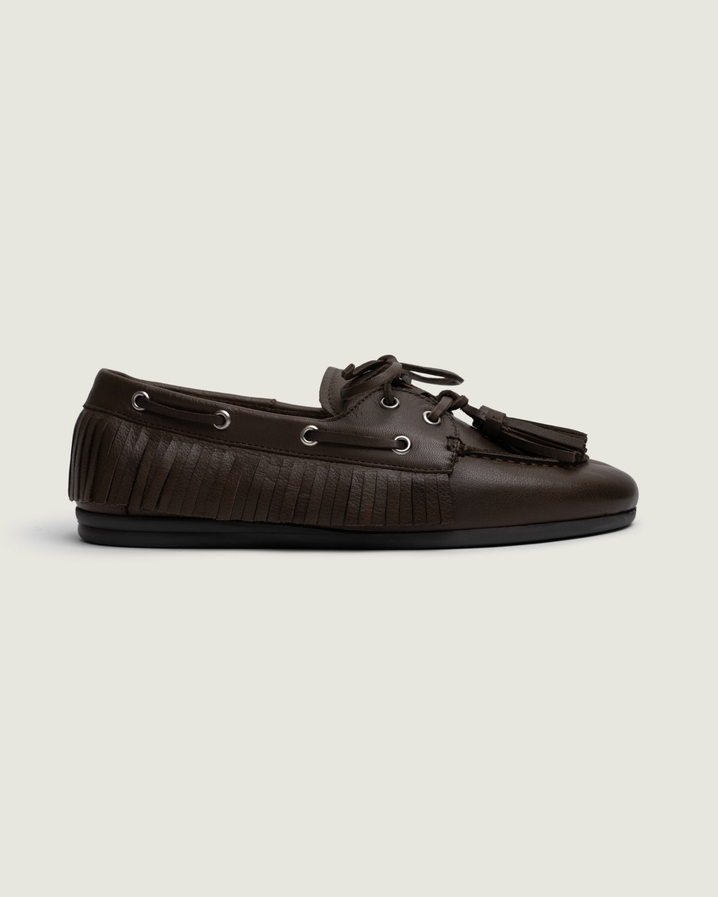Boat Loafer Native Tassel - Soft Leather | Brown