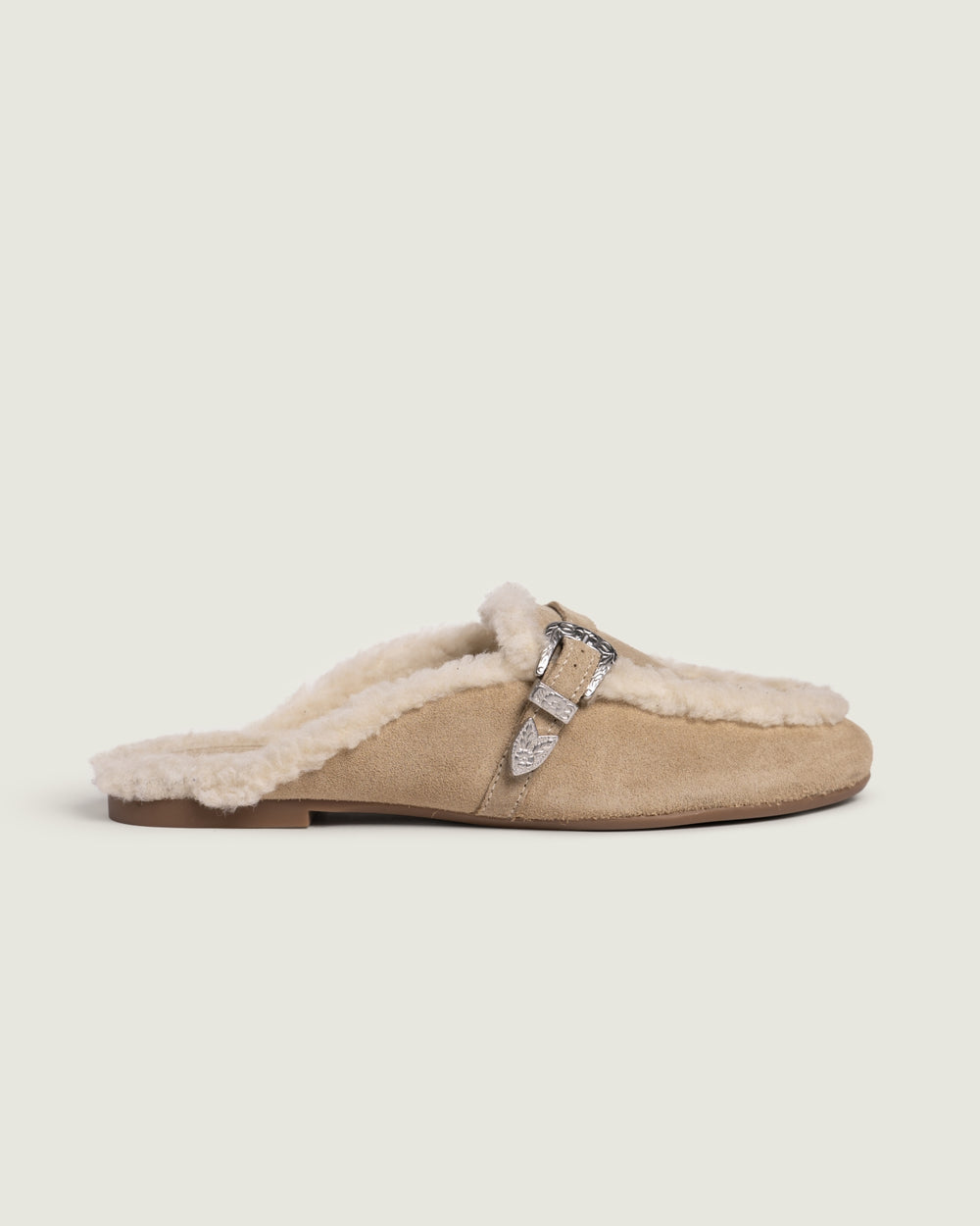 Aspen Mule - Suede | Light taupe