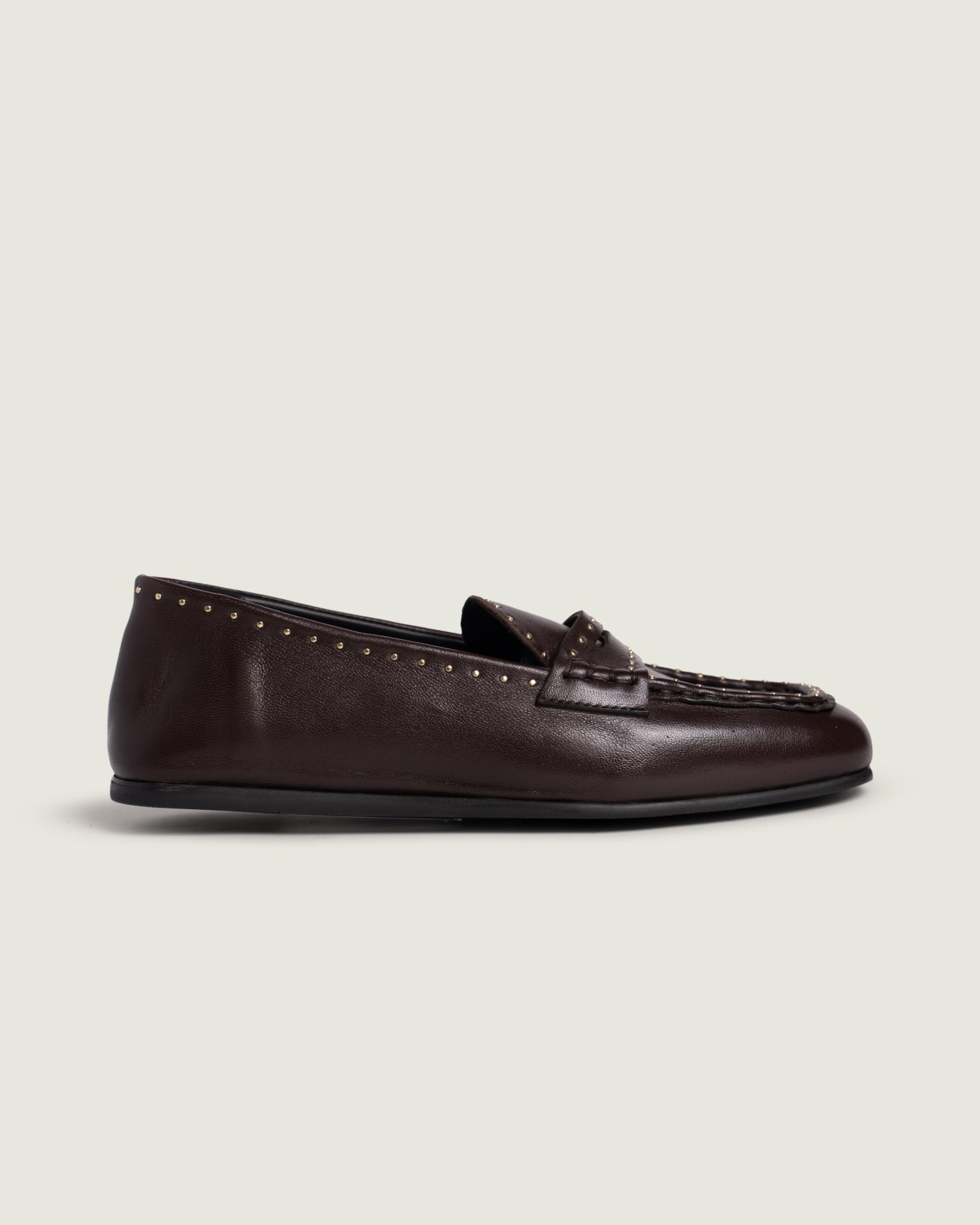 Bardot Loafer Studs | Burgundy