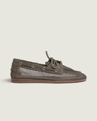 Boat Loafer Mesh - Suede | Khaki