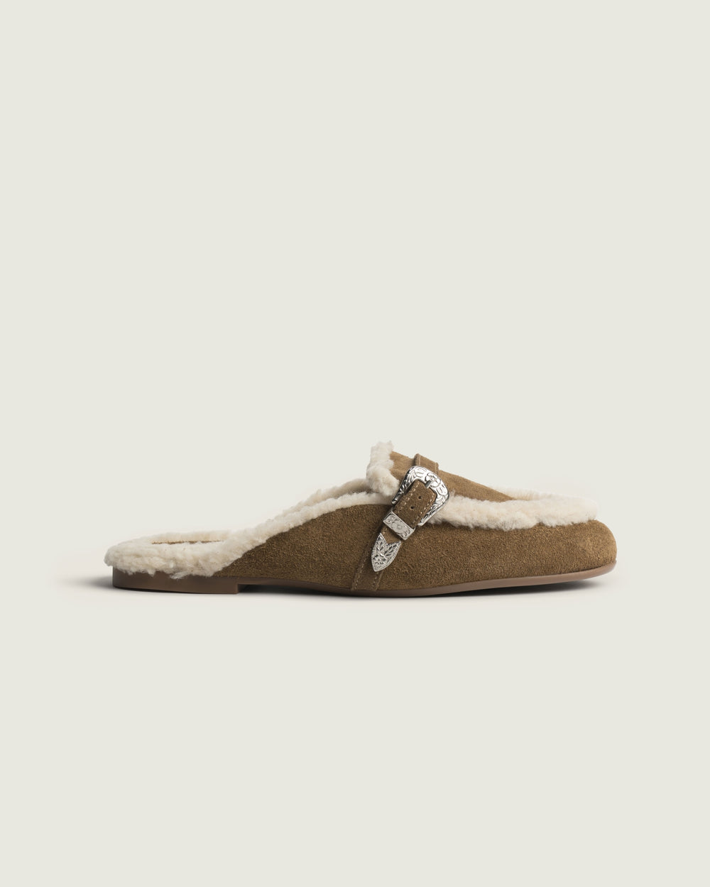 Aspen Mule - Suede | Tabacco