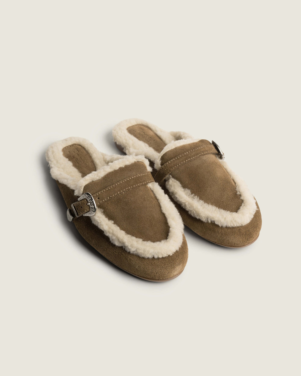 Aspen Mule - Suede | Tabacco